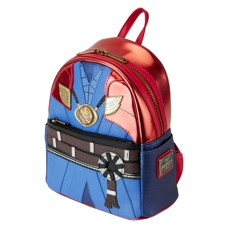 Loungefly Marvel Cosplay-Style Metallic Doctor Strange Mini Backpack for Fans