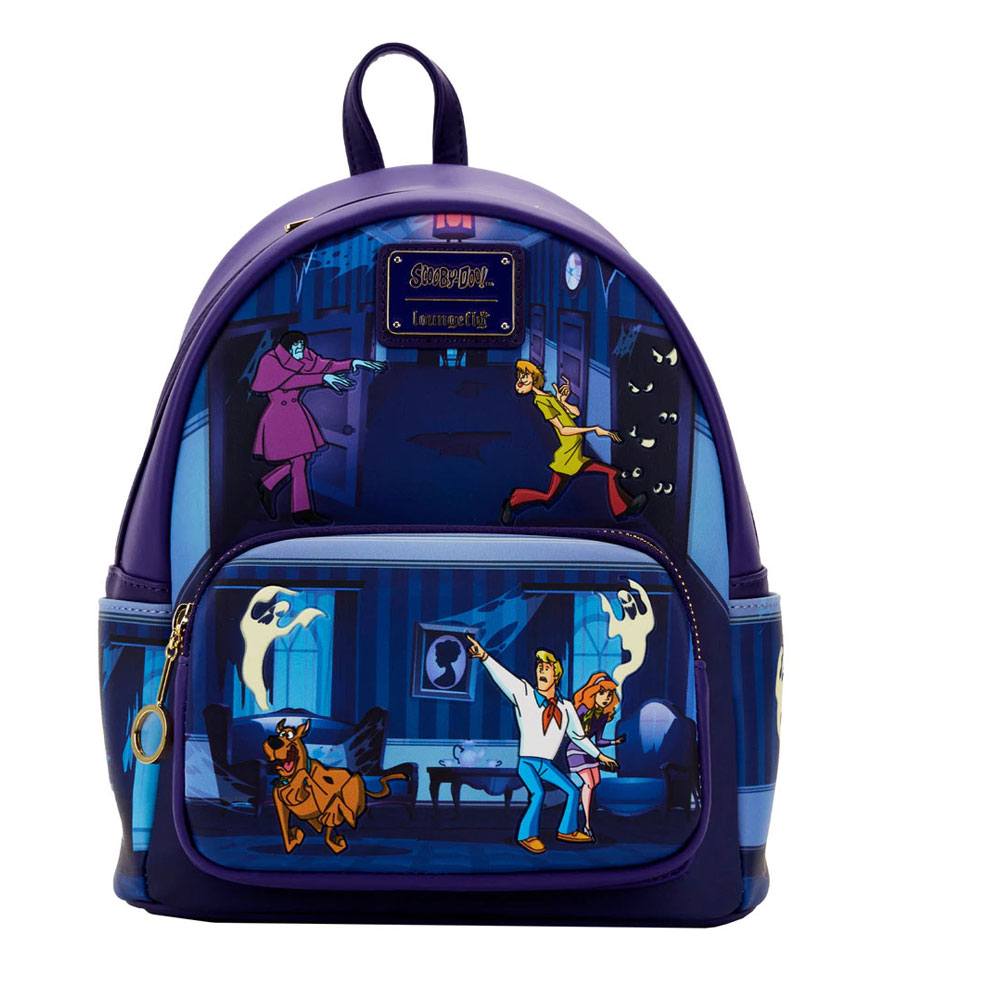 Loungefly Scooby Doo Glow-in-the-Dark Monster Chase Adjustable Mini Backpack