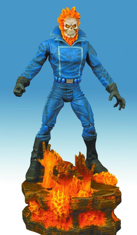Collectible Marvel Select Action Figure of the Original Ghost Rider - Johnny Blaze