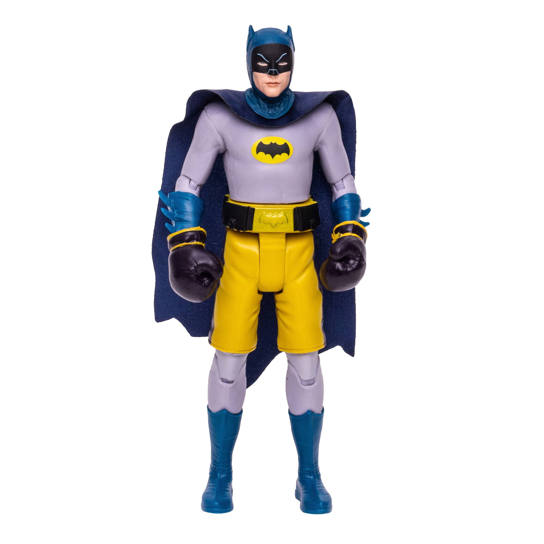 McFarlane DC Retro - 1966 Batman Boxing Action Figure with Articulation