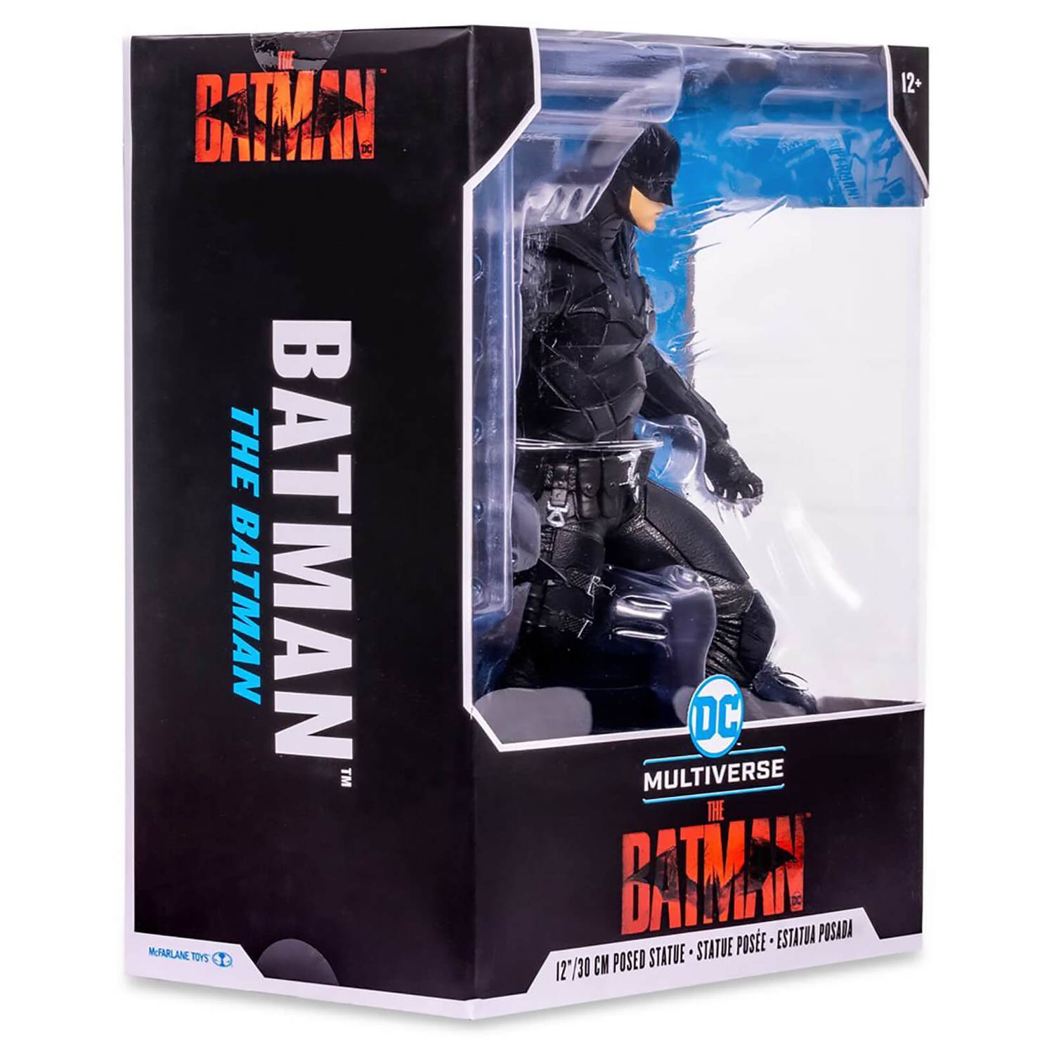 McFarlane DC Multiverse Highly Detailed 12-Inch Posed Statue of The Batman - The Dark Knight Vigilante