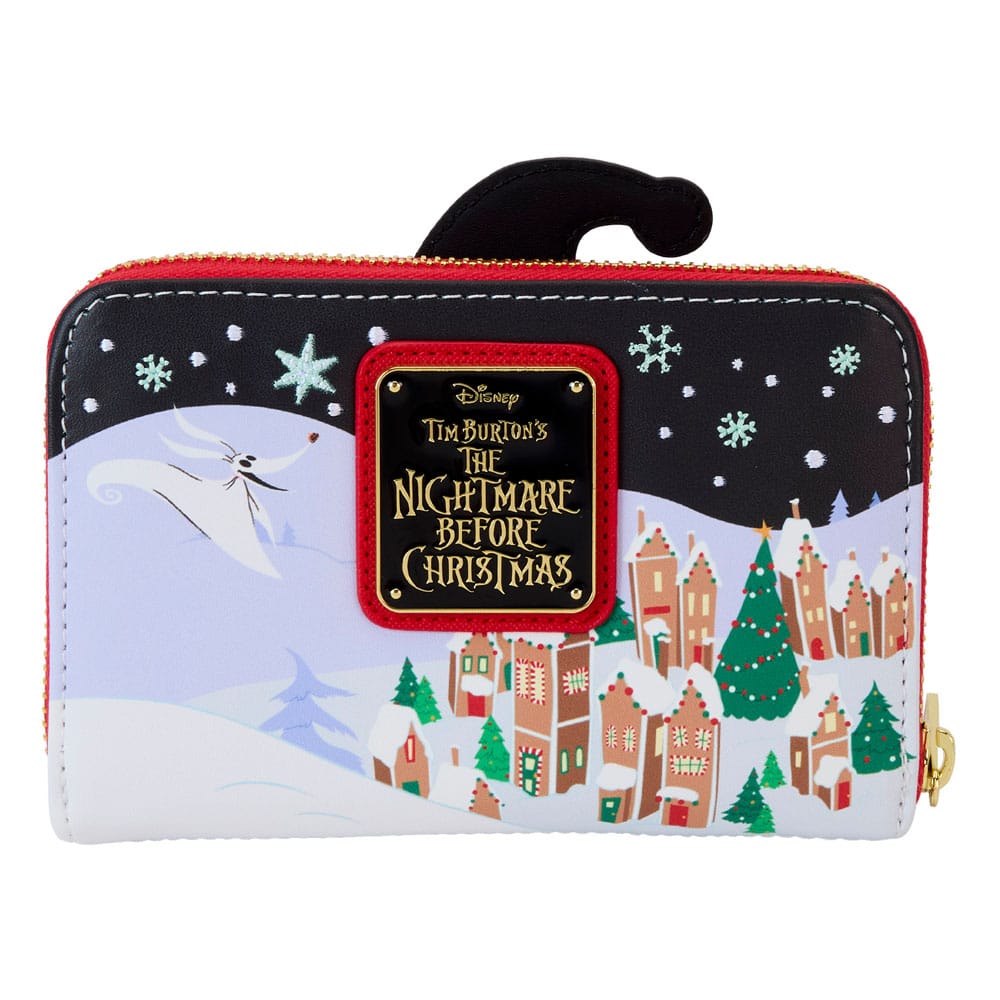 Loungefly Disney's The Nightmare Before Christmas - A Fantastic Journey To Christmas Town Zip Around Wallet for Disney Fans