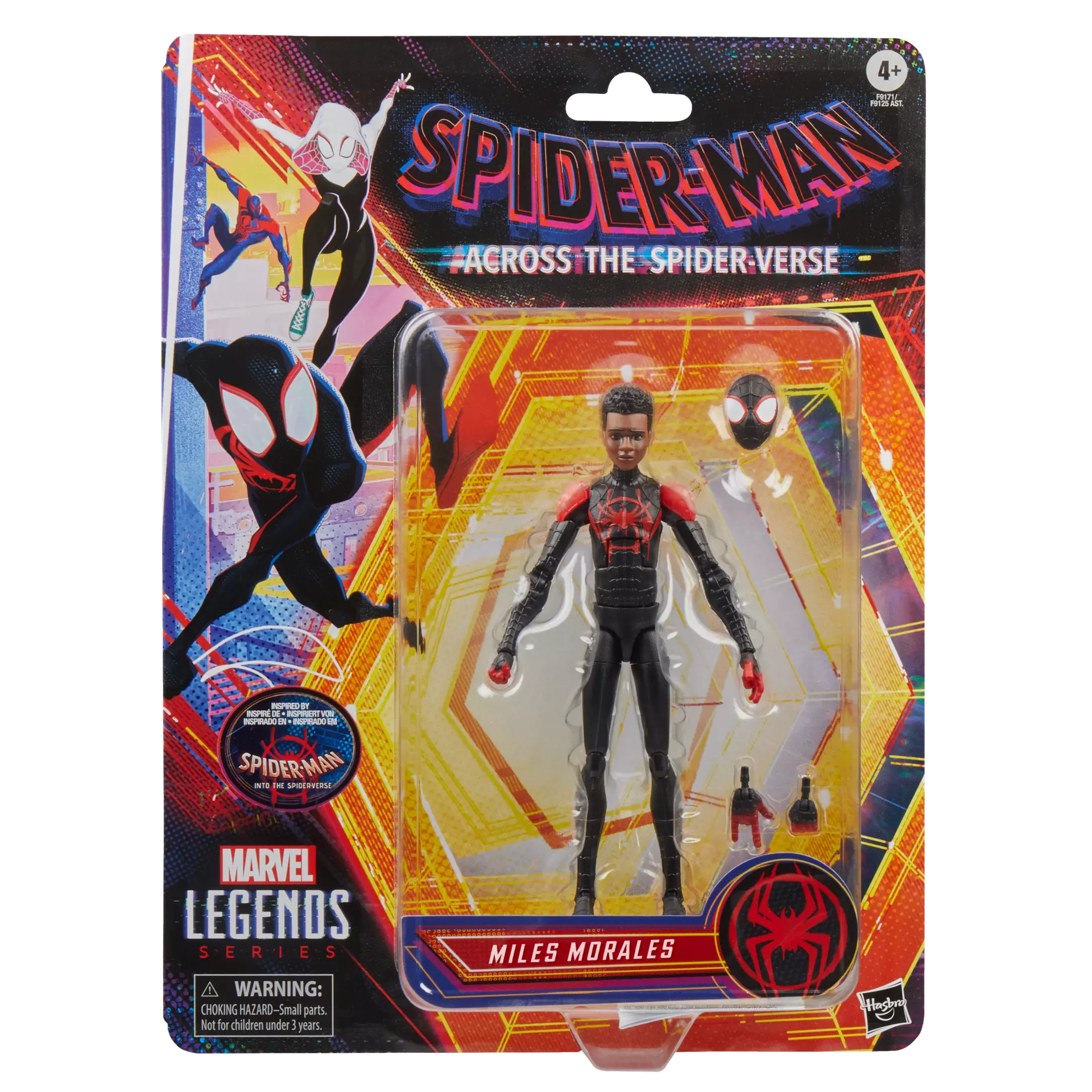 Hasbro Marvel Legends 6-Inch Scale Spider-Man: Across the Spider-Verse Miles Morales Action Figure