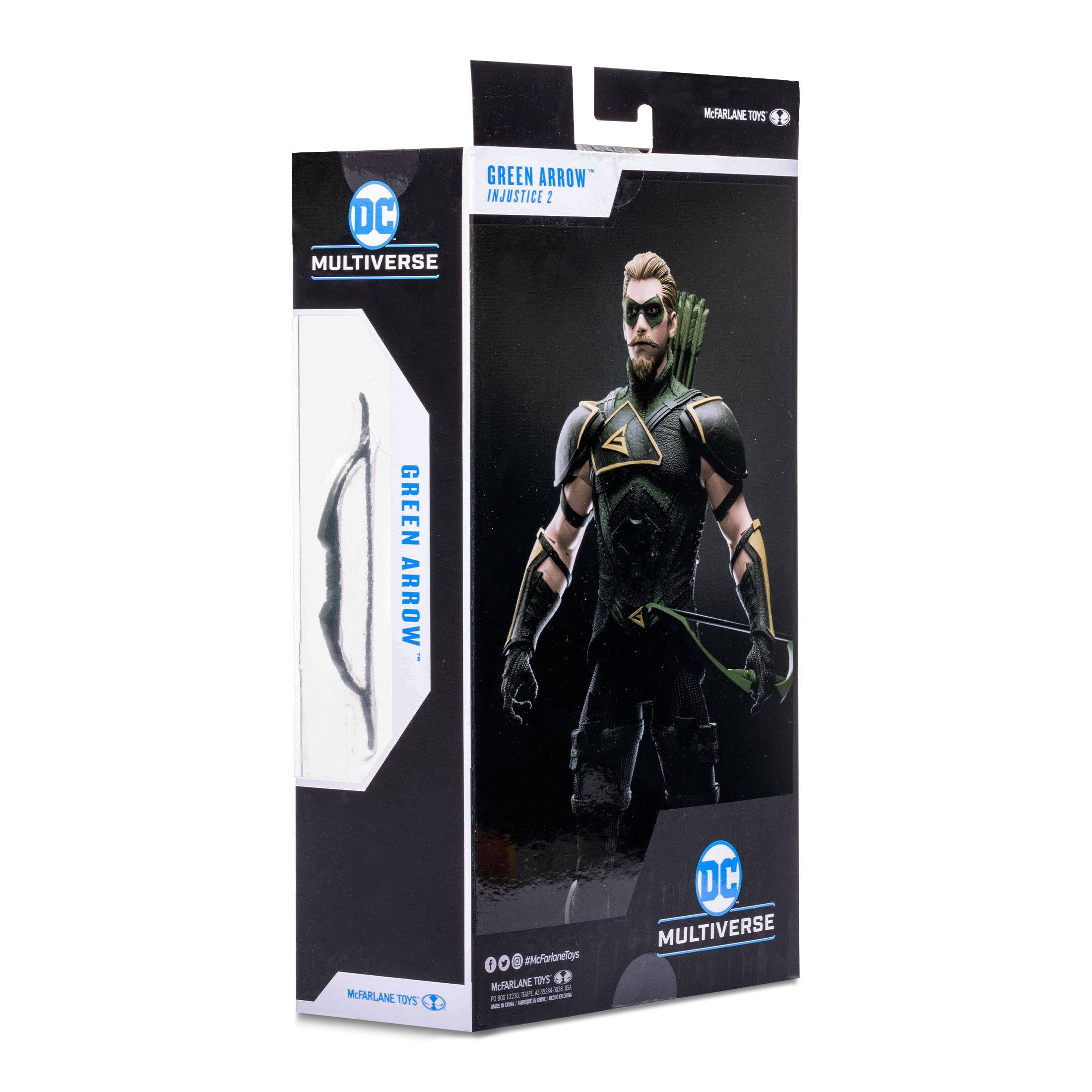 McFarlane DC Multiverse 7-Inch Highly Detailed Green Arrow Action Figure for Collectors and Fans