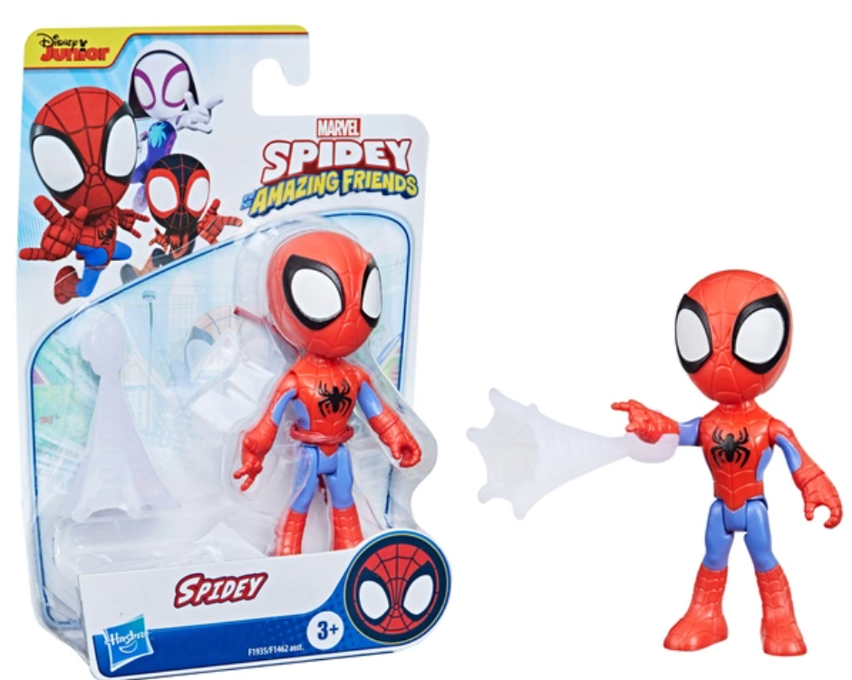Marvel's Spidey and His Amazing Friends Action Figure of Super Hero Spidey