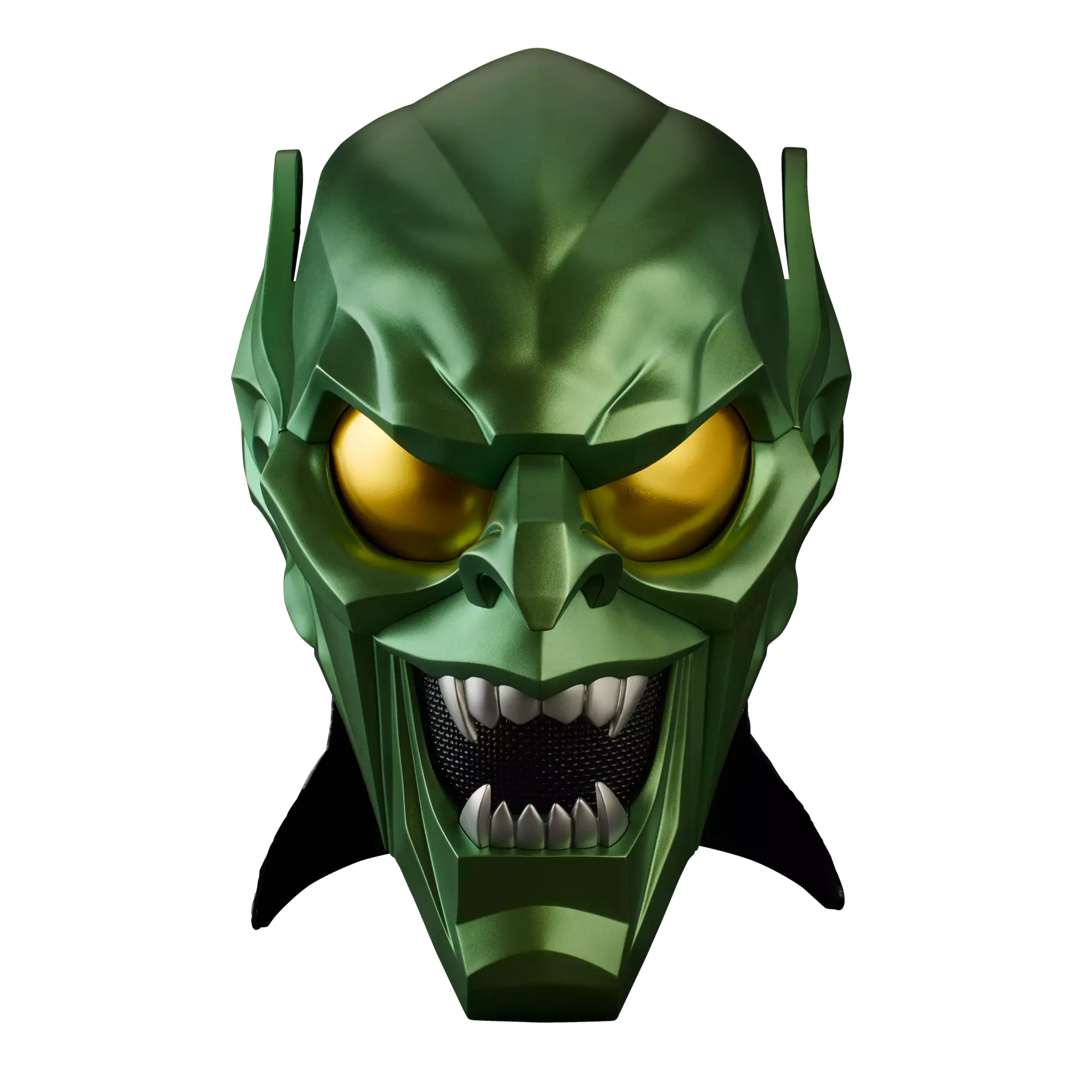 Marvel Legends Collection Green Goblin Cosplay Helmet and Electronic Pumpkin Prop Bundle