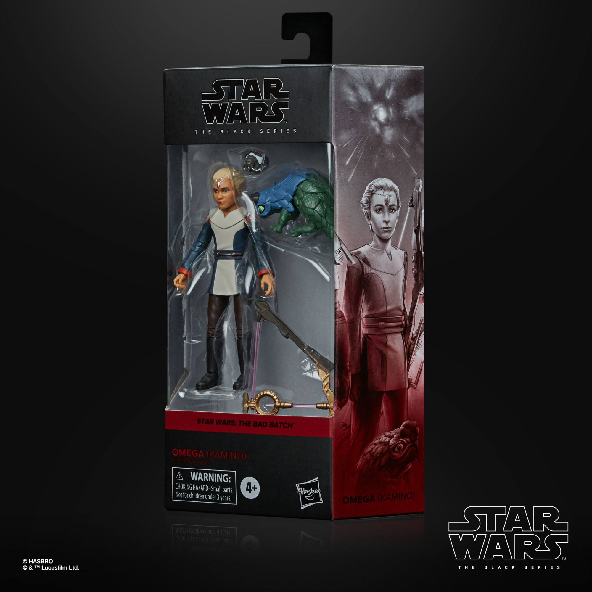 Hasbro Star Wars The Black Series Action Figure - Omega from Kamino in the Star Wars: The Bad Batch