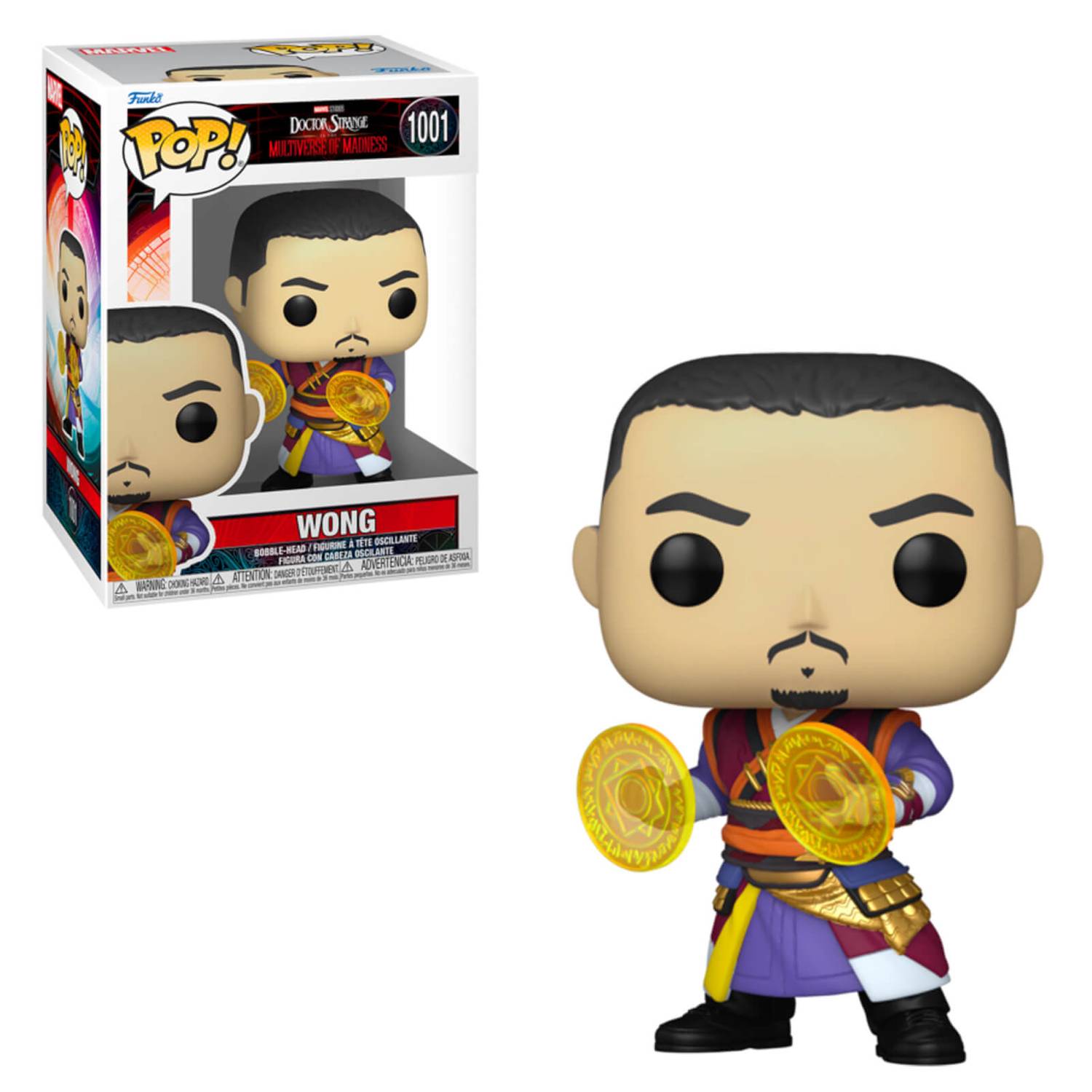 Marvel Doctor Strange in Multiverse of Madness - Wong Funko POP! Vinyl Figure