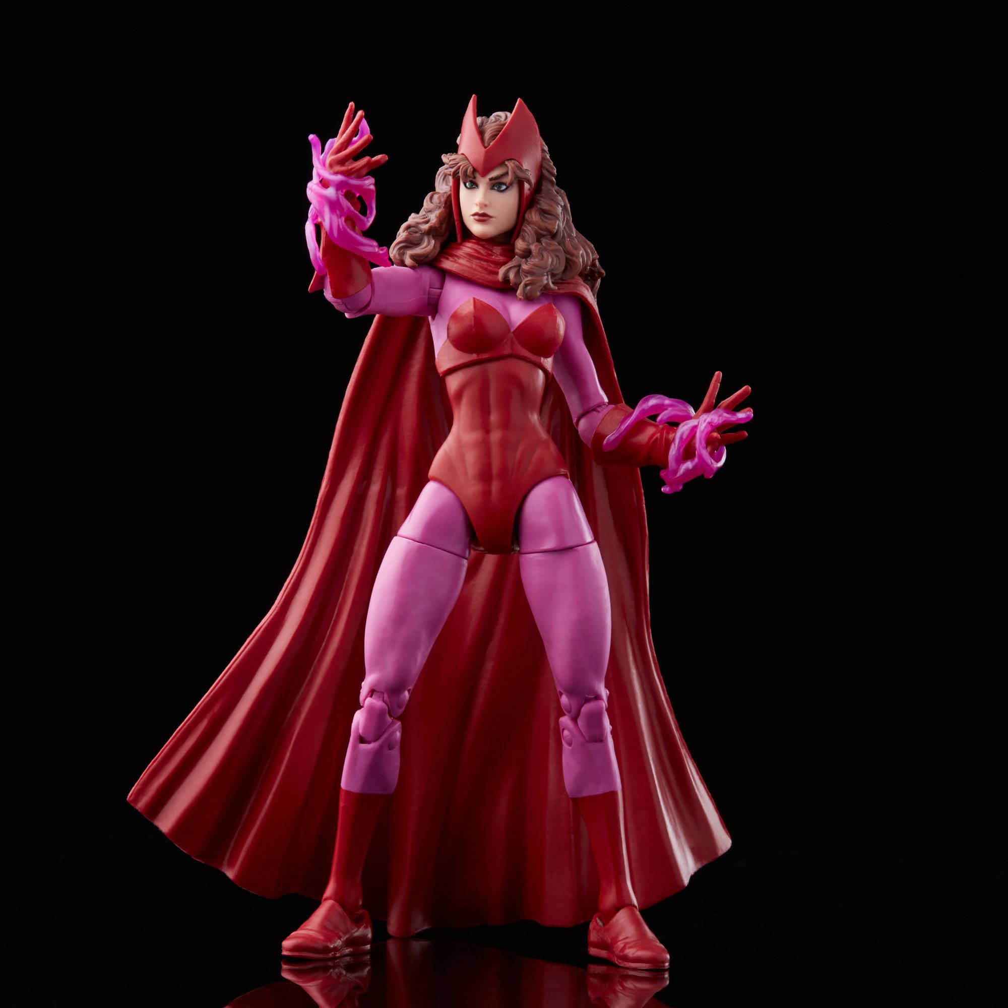 Hasbro's High - Quality Marvel Legends Series Retro - Style Scarlet Witch Action Figure for Fans and Collectors