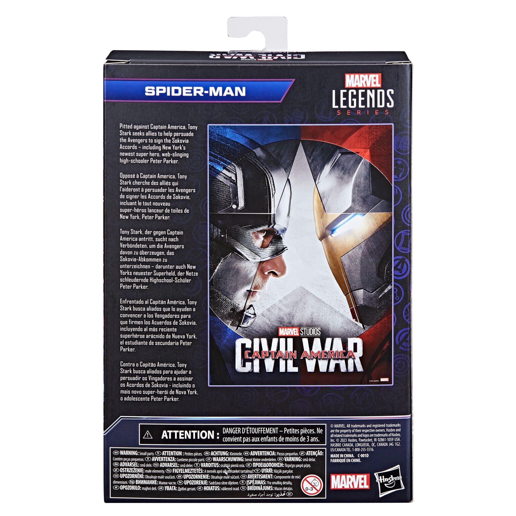Hasbro Marvel Legends Series Infinity Saga 6-Inch Scale Spider-Man Action Figure