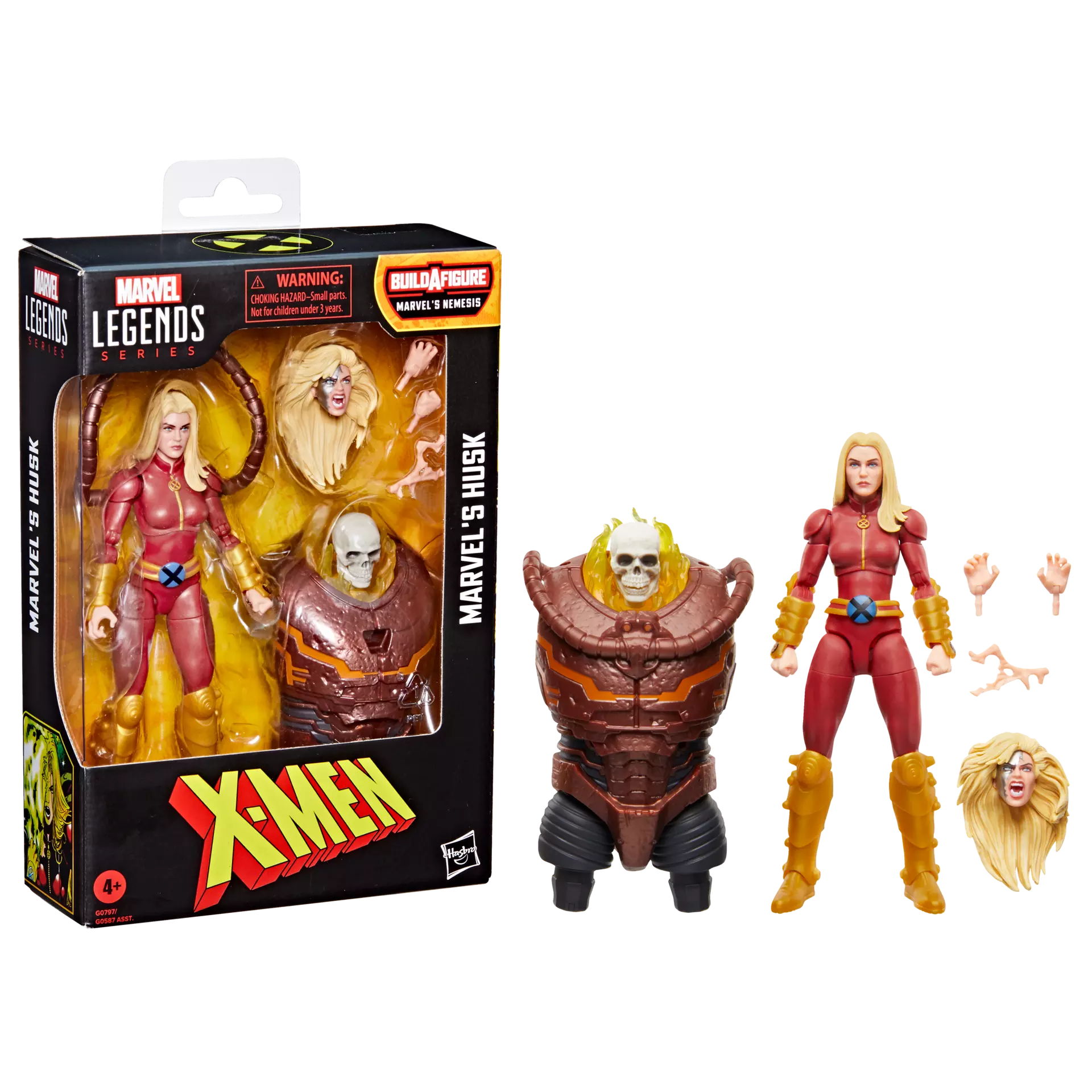 Hasbro 6-Inch Scale Marvel Legends Series X-Men's Husk Collectible Action Figure