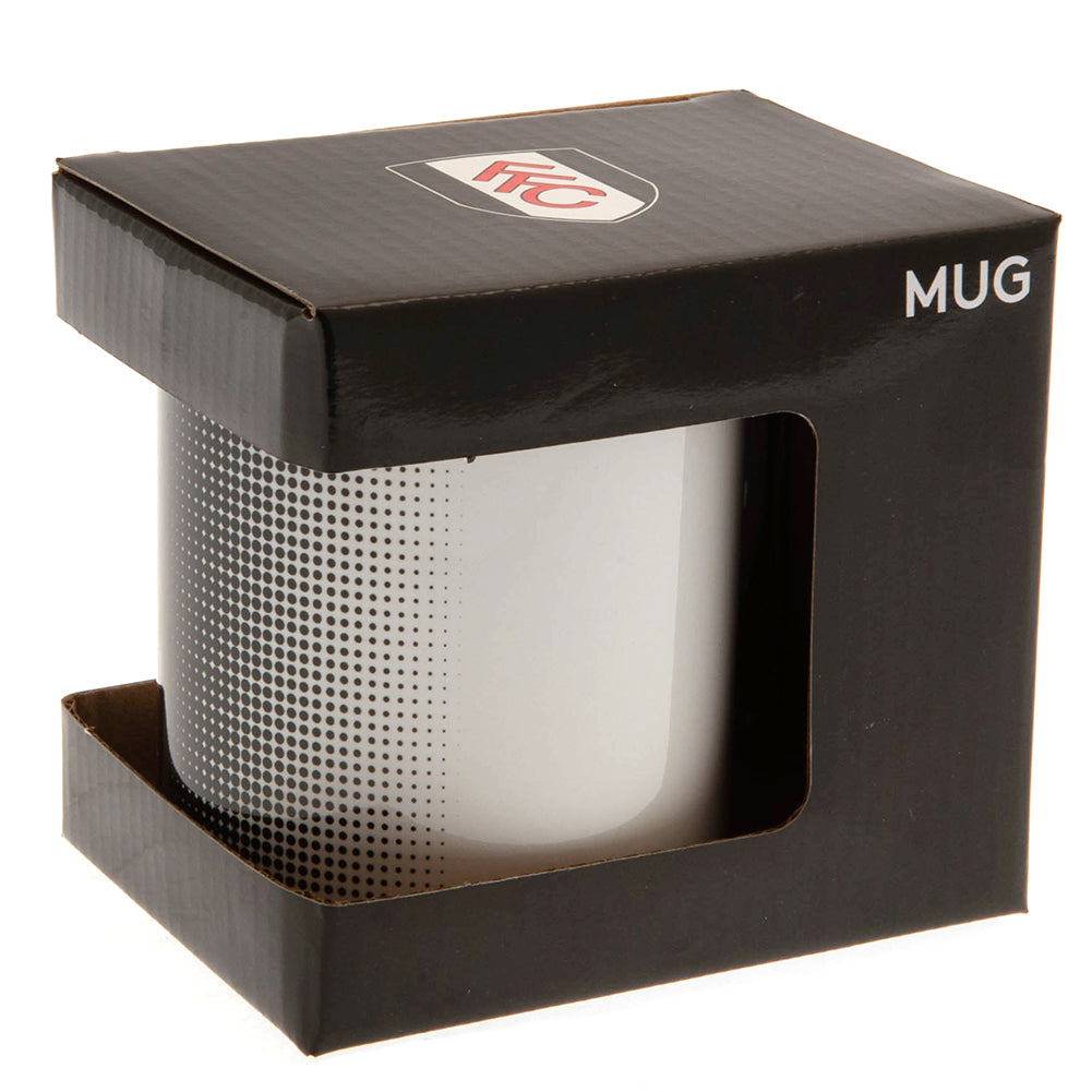 Fulham Football Club Halftone Design Everyday Ceramic Coffee Mug