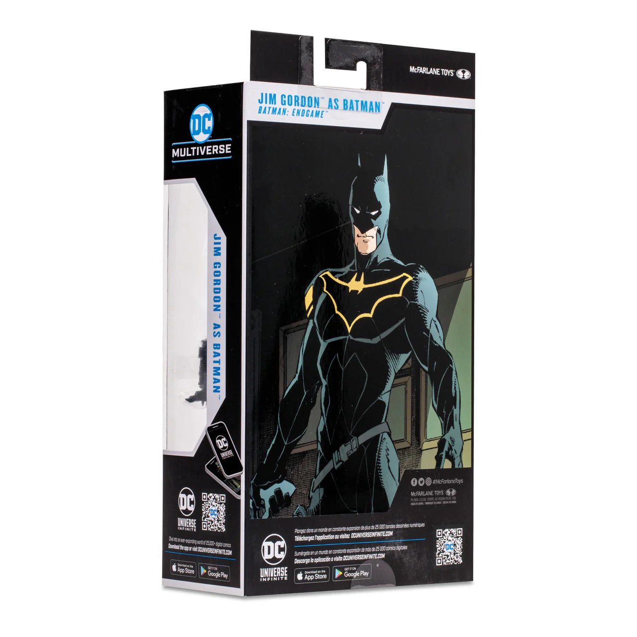 McFarlane DC Multiverse 7-Inch Highly Detailed Jim Gordon as Batman Endgame Action Figure