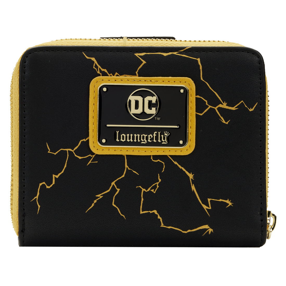 Loungefly DC Comics Black Adam Electric Cosplay Zip - Around Shining Wallet