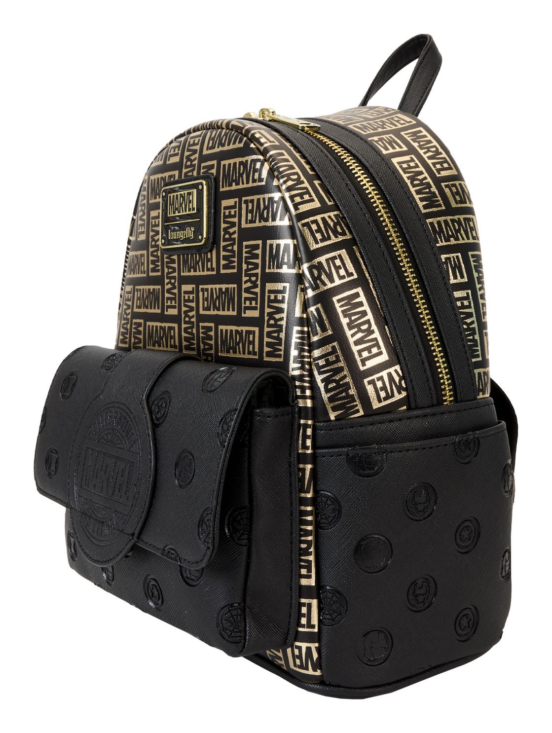Loungefly Classic Mini Backpack with Marvel Logo for 85th Anniversary Celebration