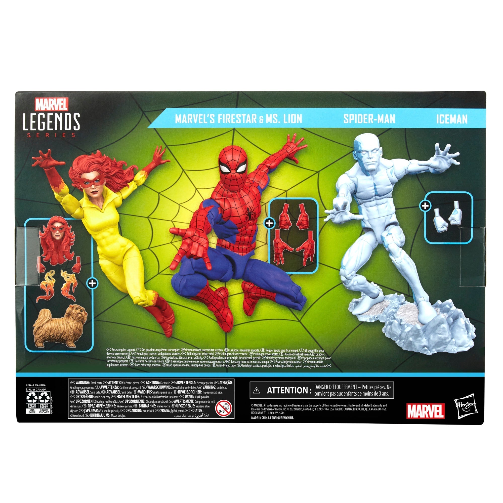 Marvel Legends Series: 6-Inch Scale Spider-Man and His Amazing Friends Collectible Figures
