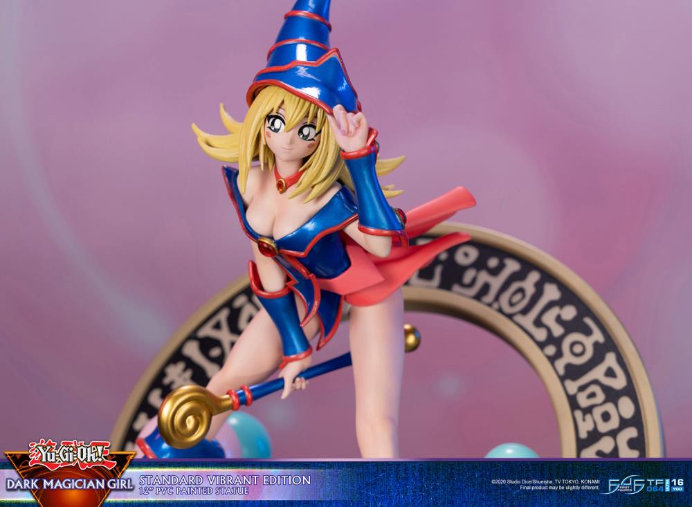 First4Figures Yu-Gi-Oh! Standard Vibrant Edition Dark Magician Girl Statue