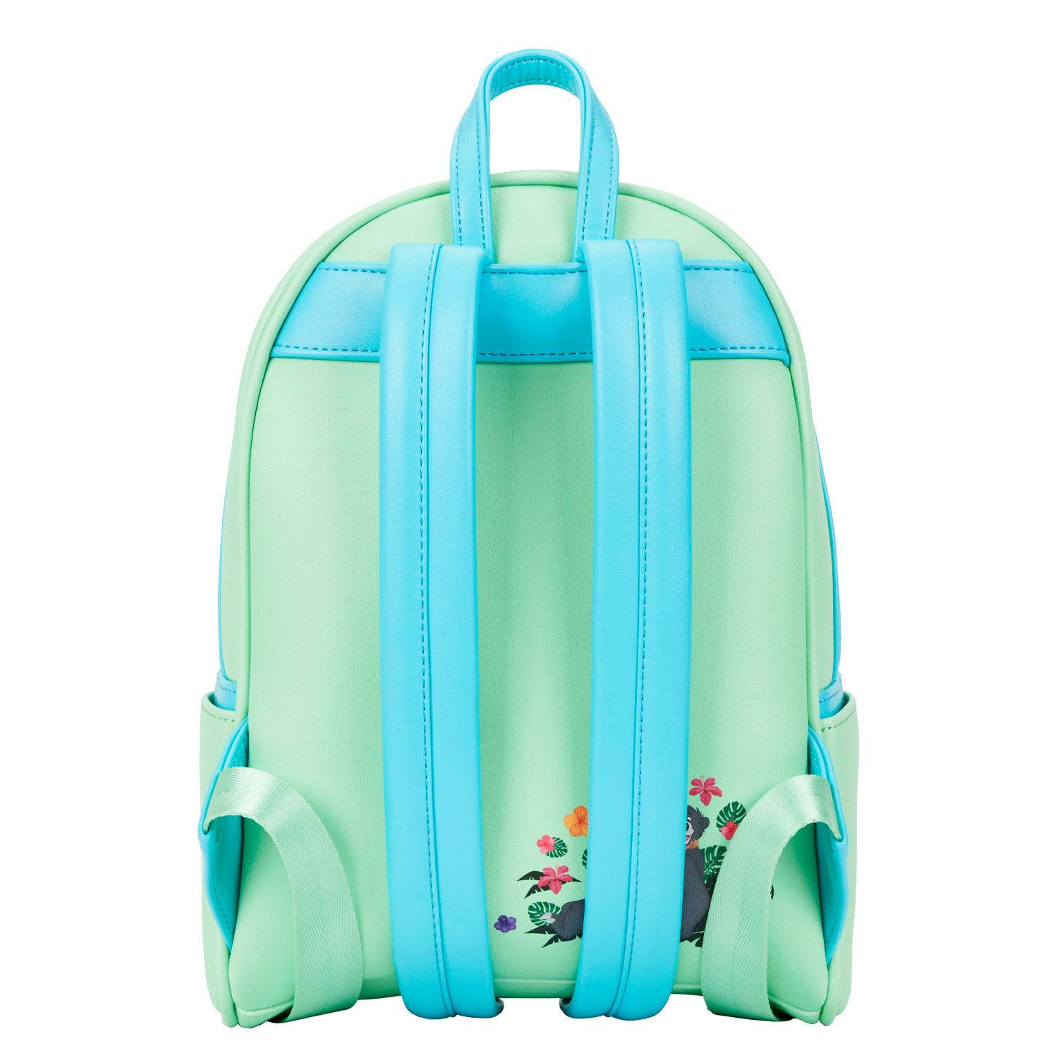 Loungefly Disney Jungle Book Bare Necessities Themed Mini Backpack for Disney Fans