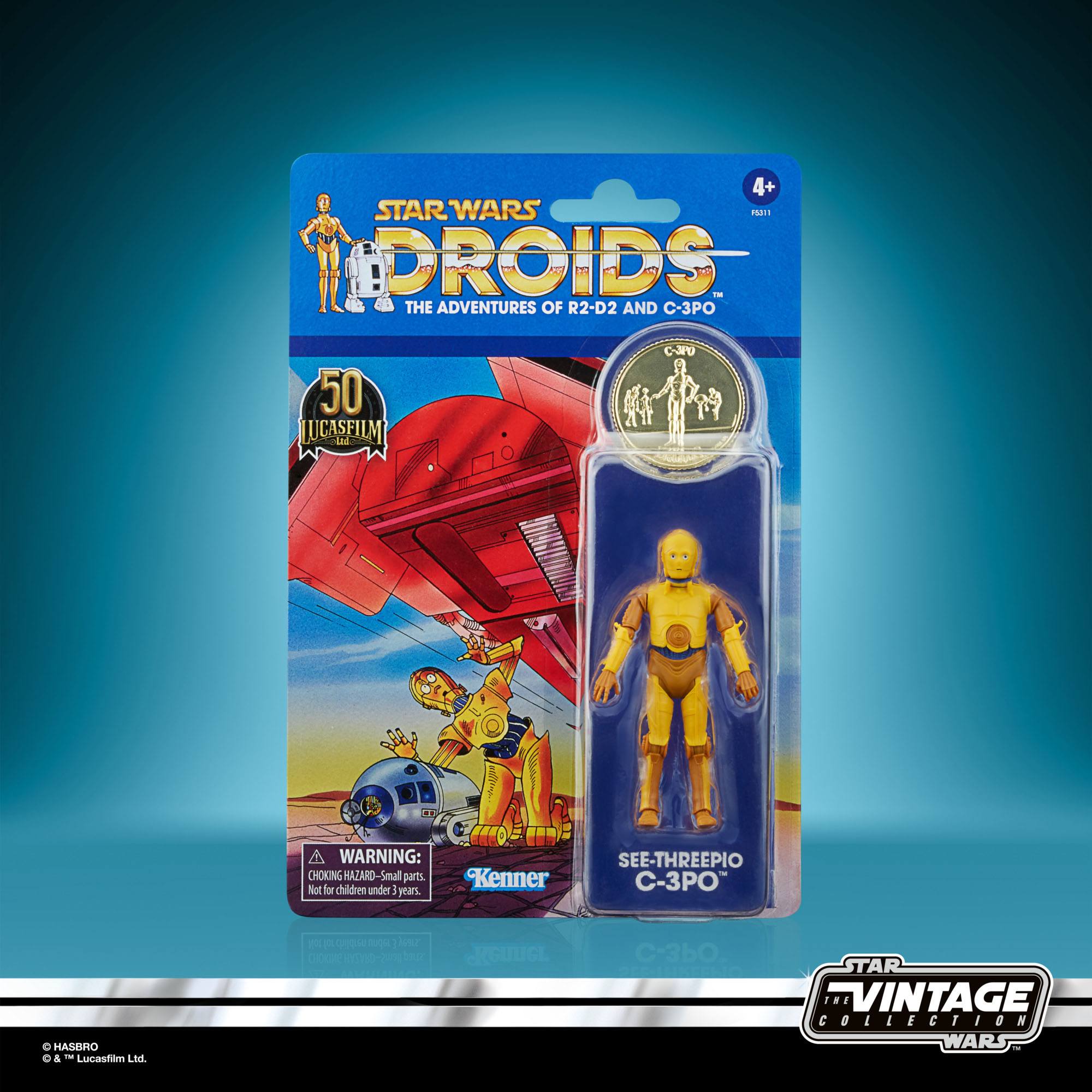 Hasbro Star Wars Vintage Collection Premium See-Threepio (C-3PO) Action Figure