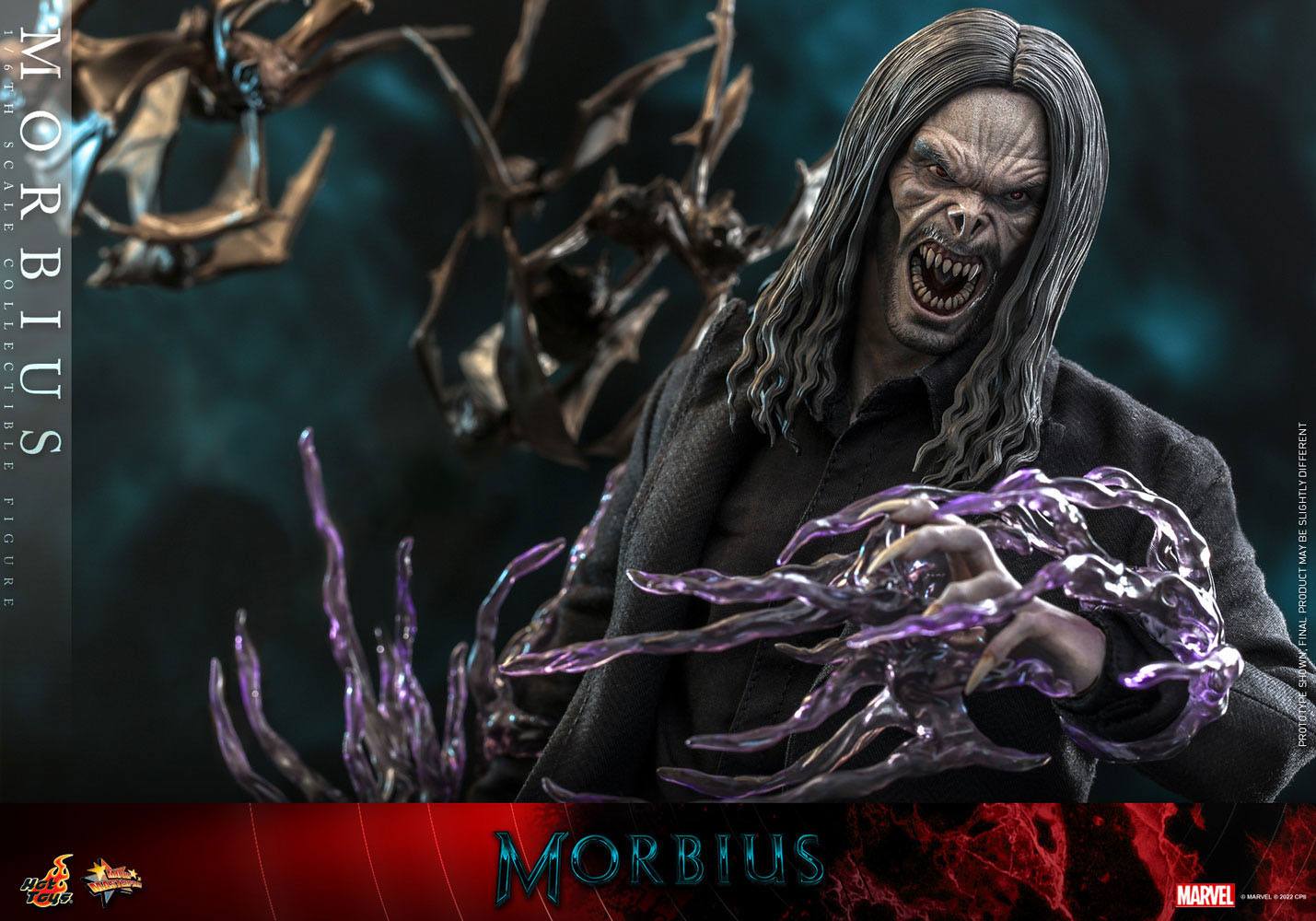 Hot Toys 1:6 Scale Collectible Figure of Marvel's Morbius - The Superhuman Vampire Character