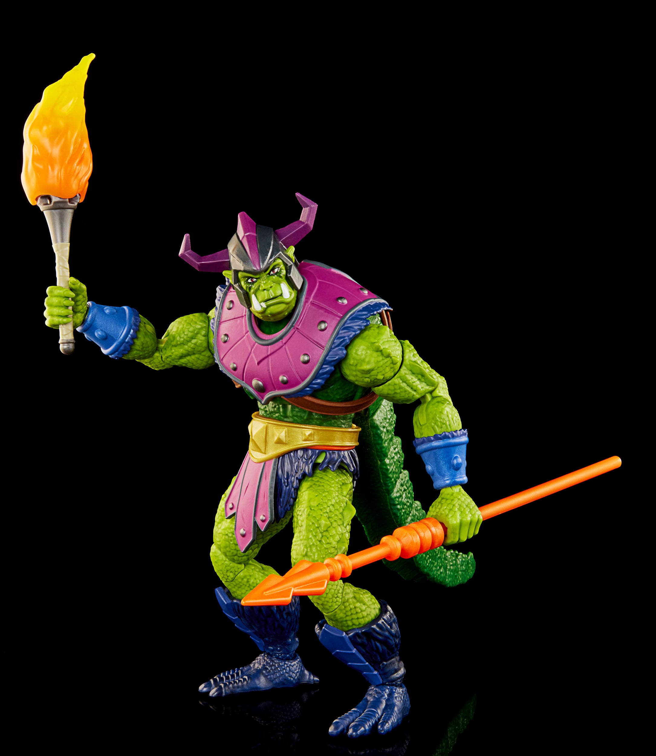 Masters of the Universe Masterverse New Eternia Deluxe Action Figure - Whiplash, the Iconic Villain