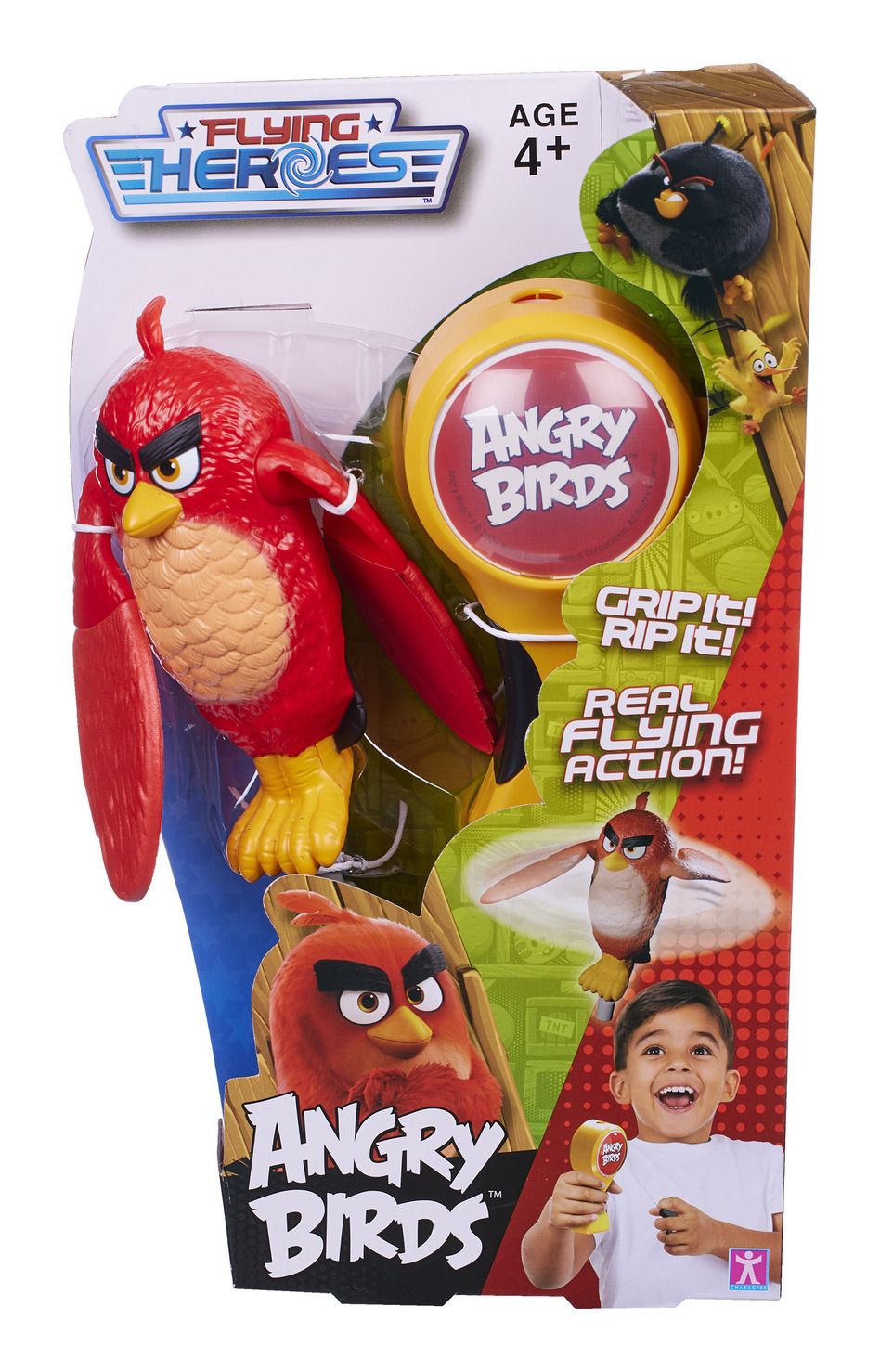 Angry Birds Red - Flying Heroes Toy for Launching Fun