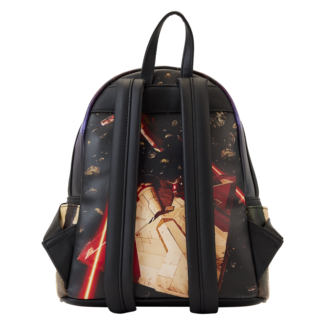 Loungefly Mini Backpack with Star Wars Episode II Attack of the Clones Cinematic Scenes