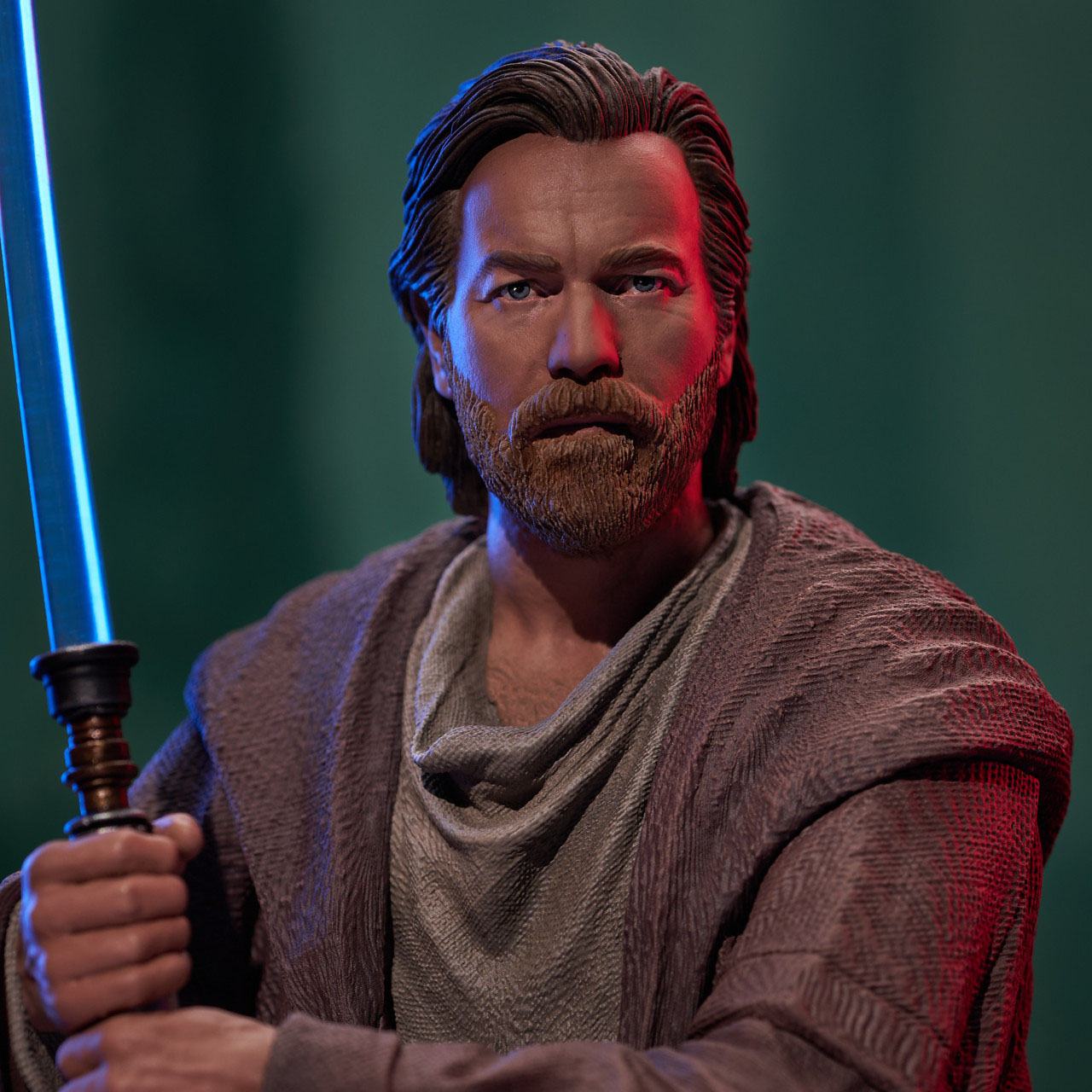Limited Edition 1/6 Scale Gentle Giant Star Wars Obi - Wan Kenobi Mini - Bust Collectible
