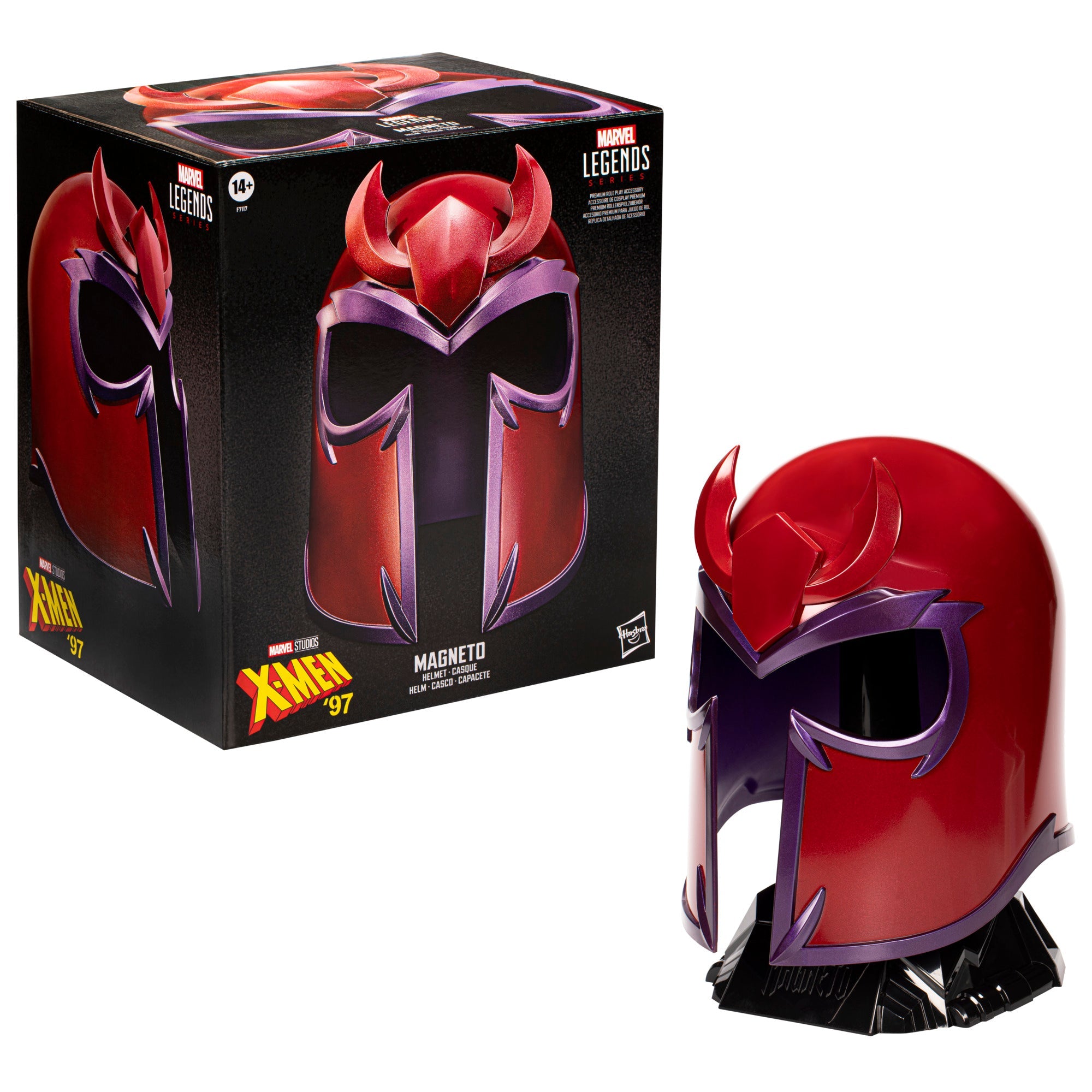 Marvel Legends 1/1 Scale Premium X-Men '97 Magneto Helmet for Roleplay