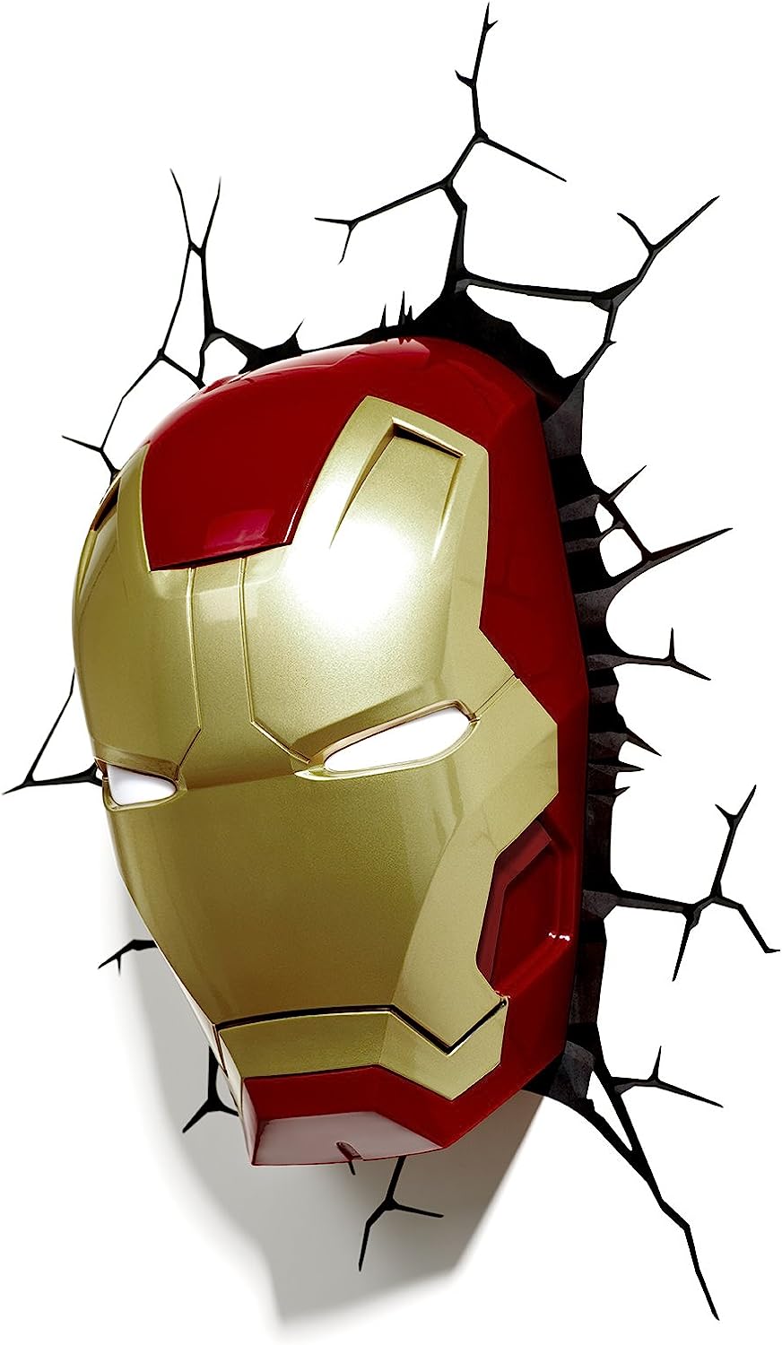 3D Wall - Mounted Marvel Iron Man Decorative LED Light