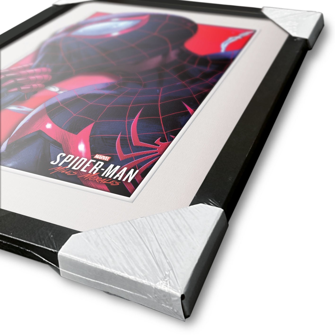 3D Effect Marvel Miles Morales Collector Framed Print, 30 x 40 cm