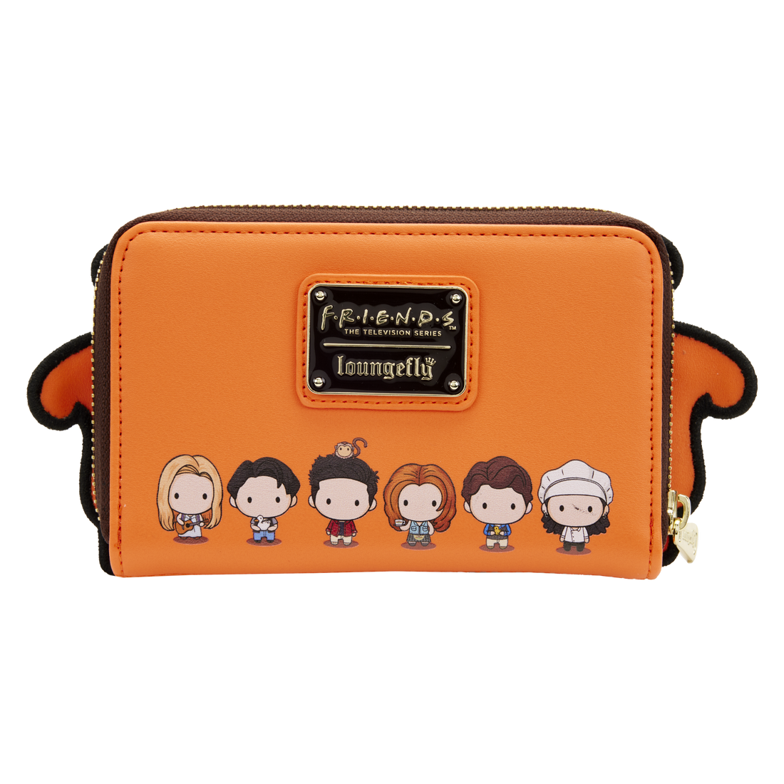 Loungefly Licensed Friends Introduction Couch-Styled Zip Around Wallet for Fashion Lovers