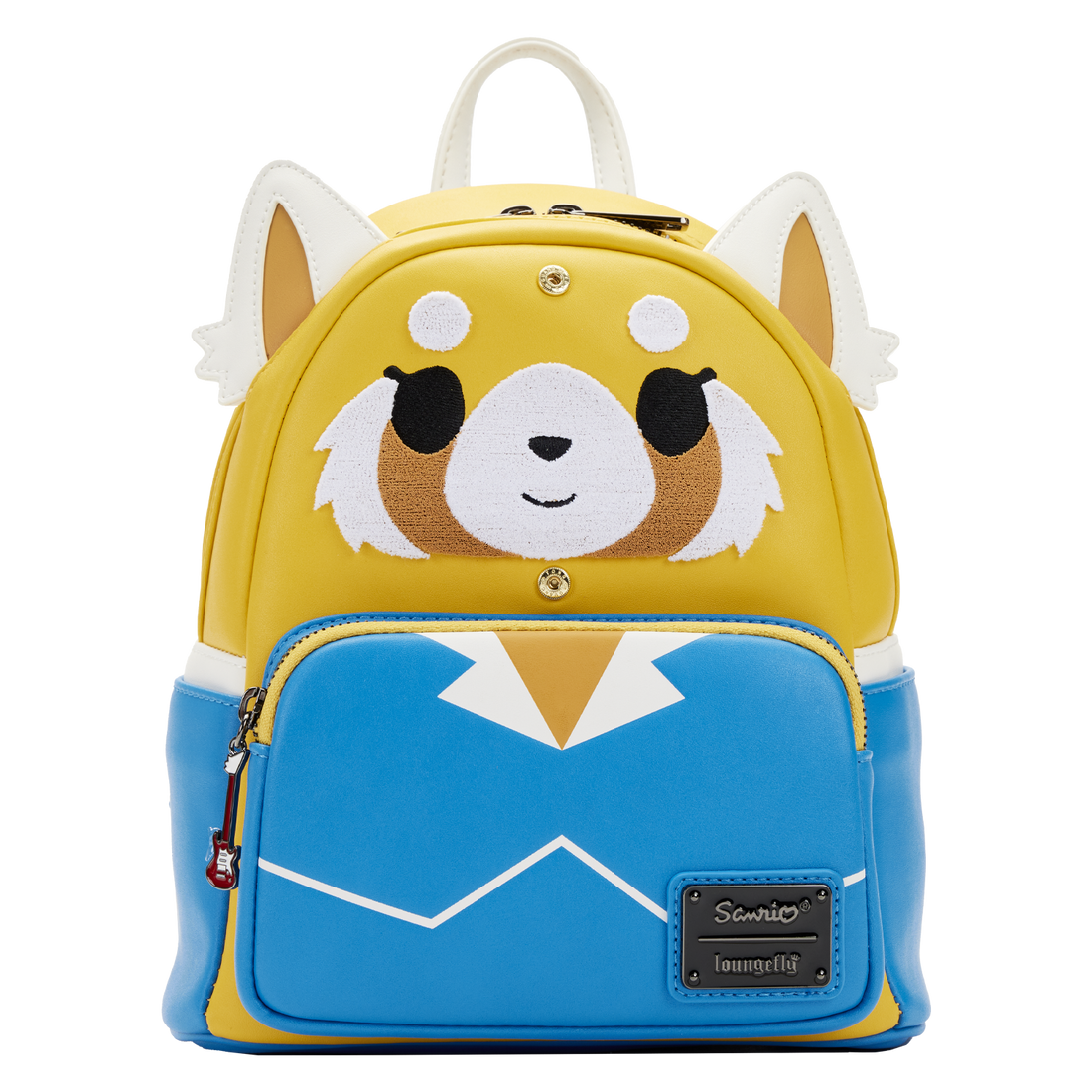 Loungefly Sanrio Aggretsuko Two - Face Cosplay Style Mini Backpack for Fashion - Conscious Fans