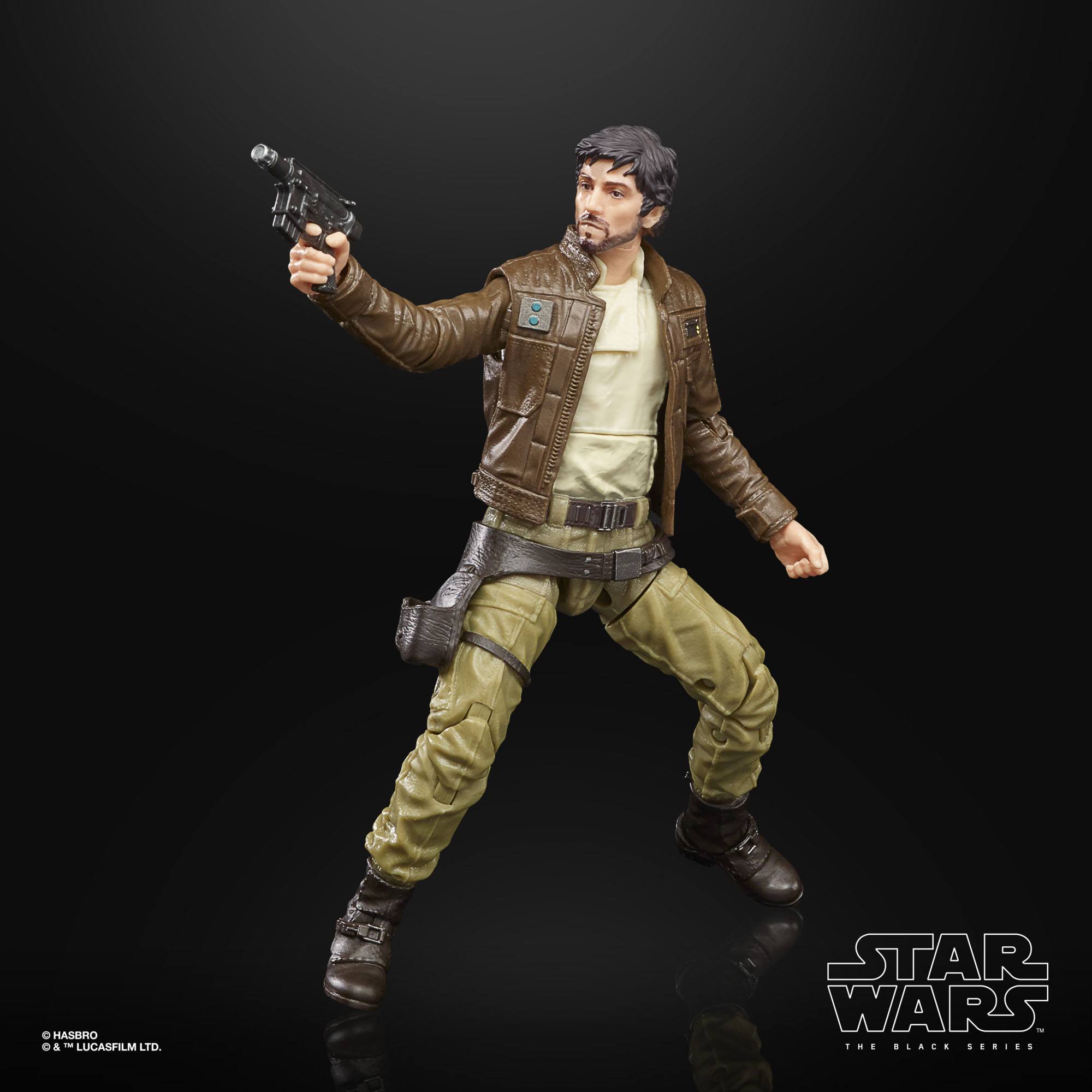Hasbro 6-Inch Star Wars The Black Series Captain Cassian Andor Action Figure with Accessories