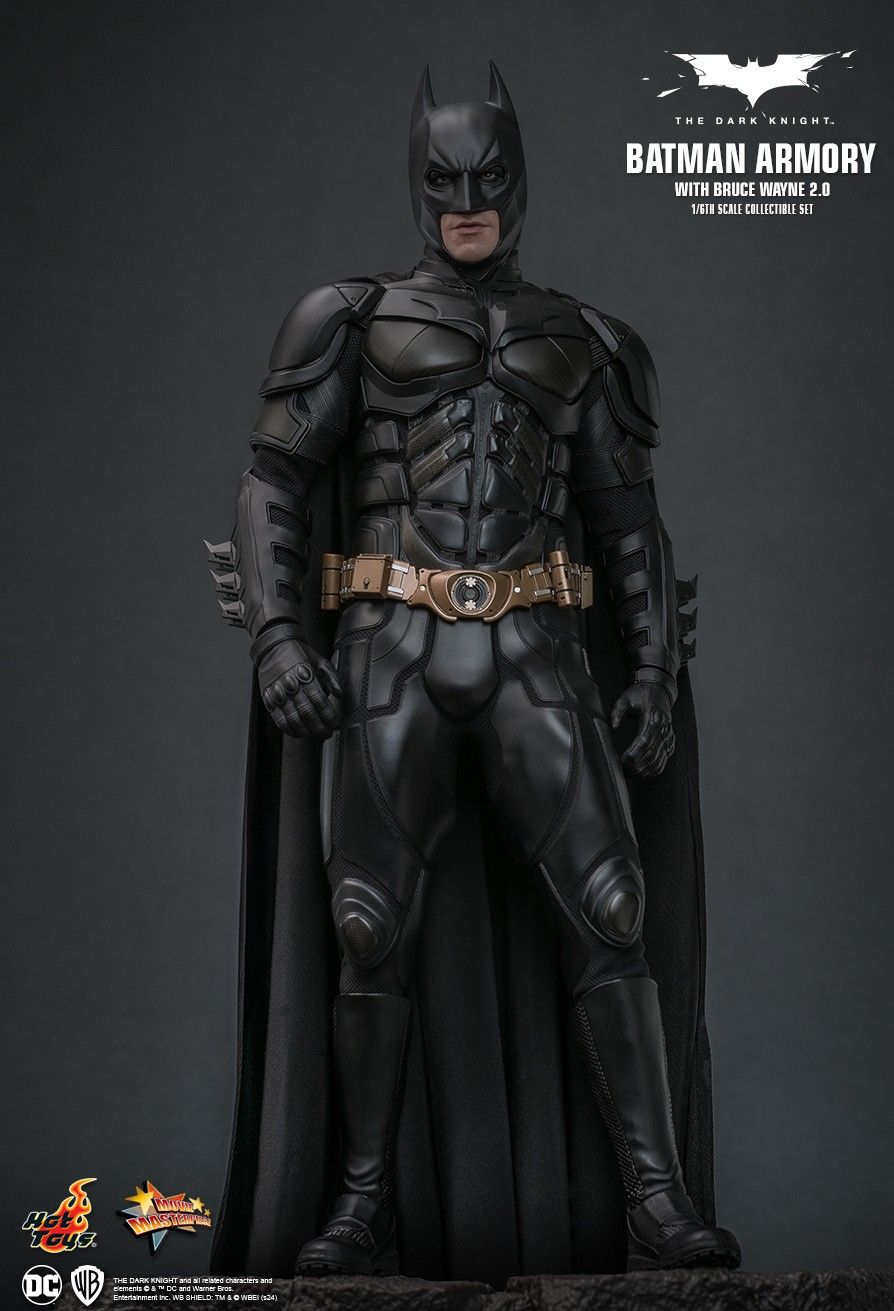 Hot Toys 1/6 Scale Batman Armory Set with Bruce Wayne (2.0)