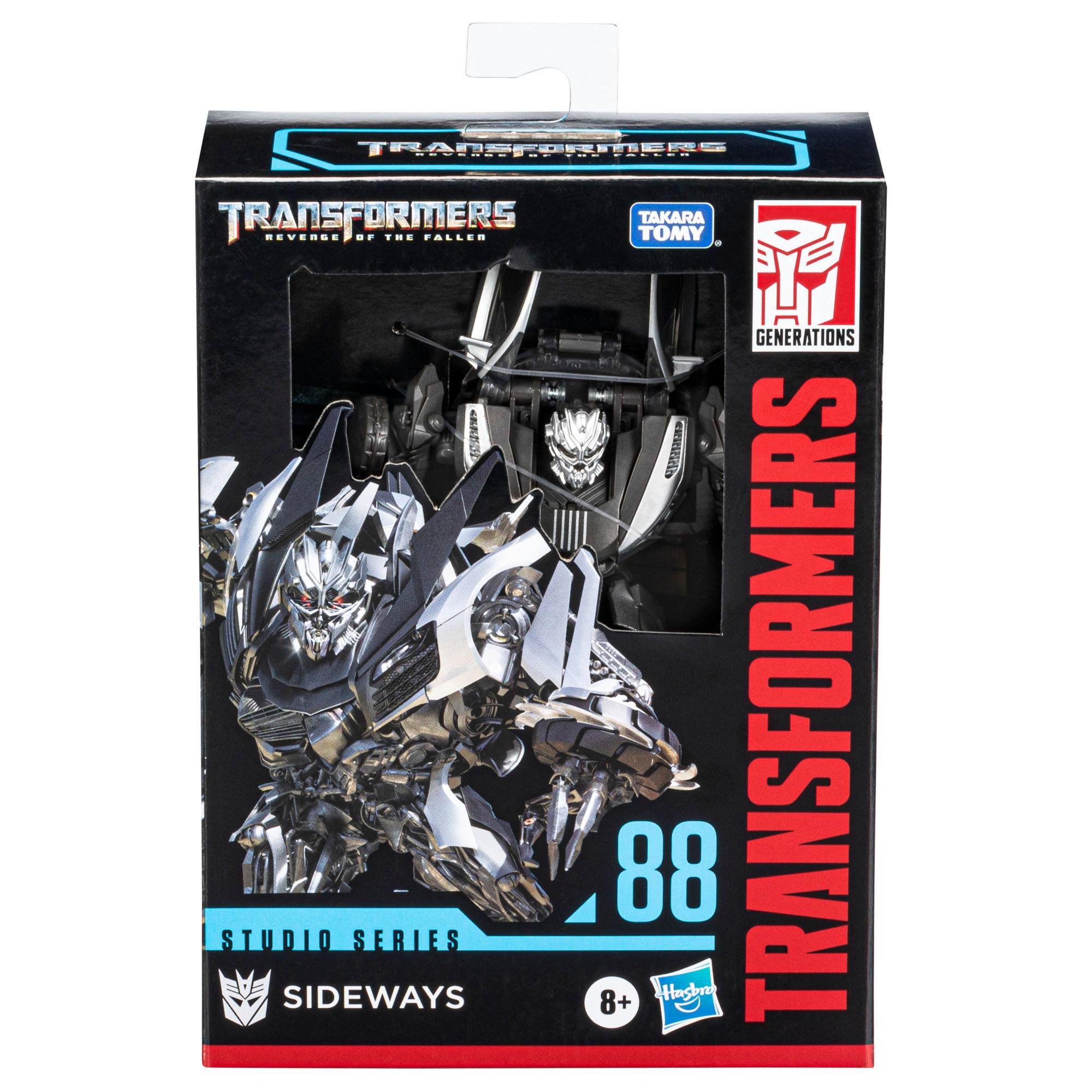 Hasbro Studio Series 88 Deluxe Class Collectible Transformers: Revenge of the Fallen Sideways Action Figure for Fans and Collectors