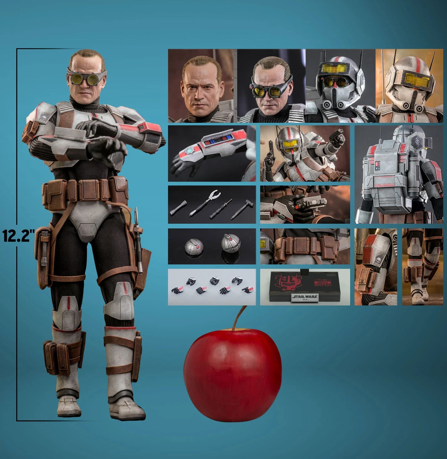 Hot Toys 1/6th Scale Collectible Figure of Tech from Star Wars The Bad Batch