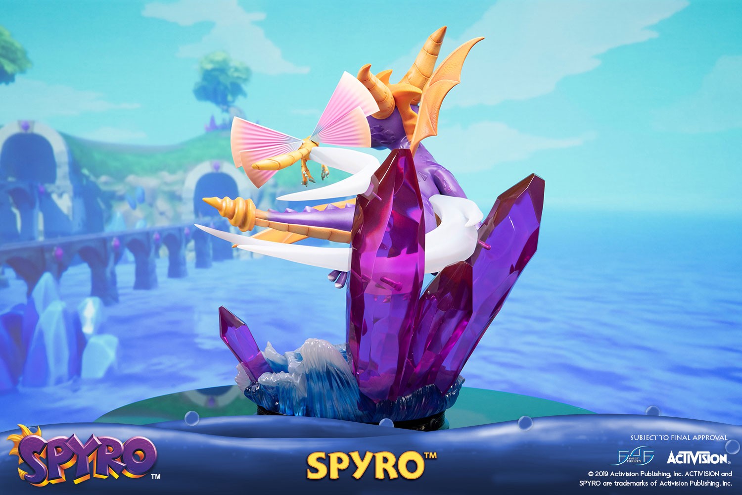 First4Figures Highly Detailed Spyro from Reignited Trilogy Statue