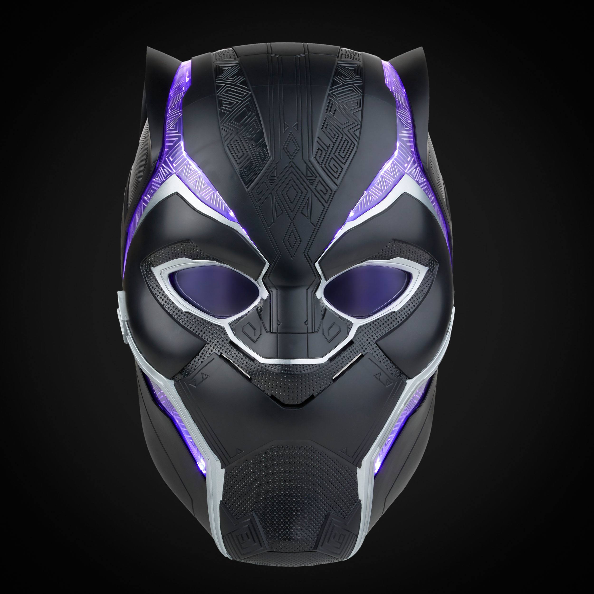 Hasbro High - Quality Electronic Role - Play Marvel Legends Series Black Panther Helmet for Collectors and Enthusiasts