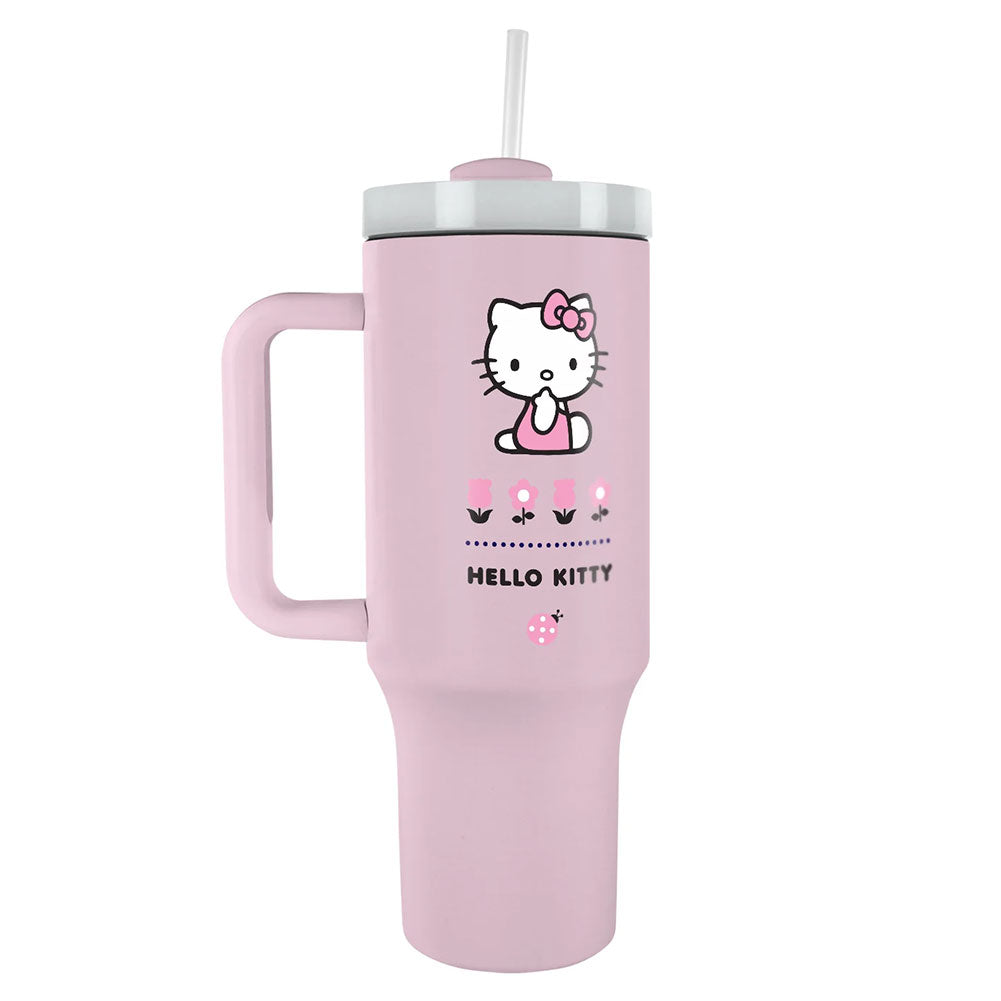 40oz Hello Kitty Pastel Pink Thermal Tumbler for All Ages