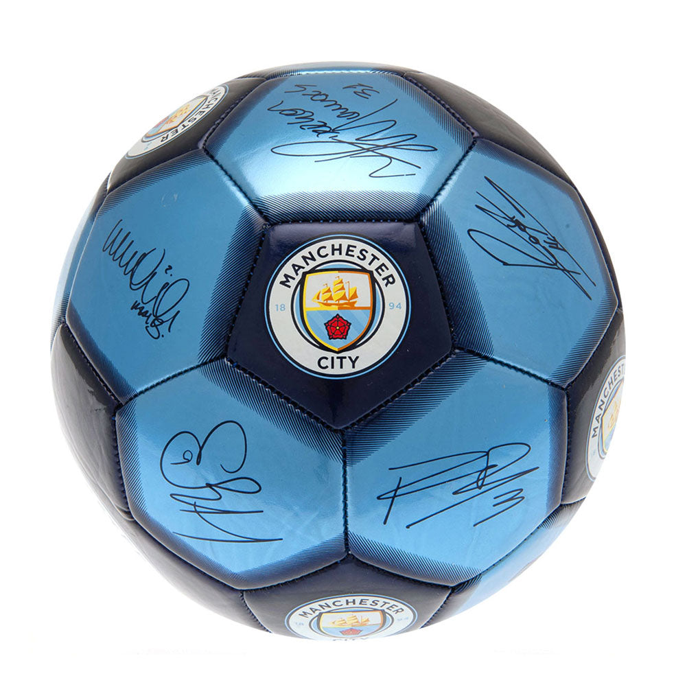 Manchester City Football Club High - Quality Signature 26 - Panel Skill Practice Football