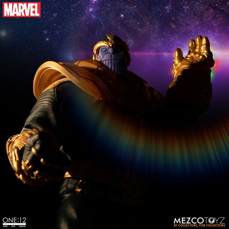 Marvel One:12 Collective Highly Detailed Thanos Action Figure for Collectors