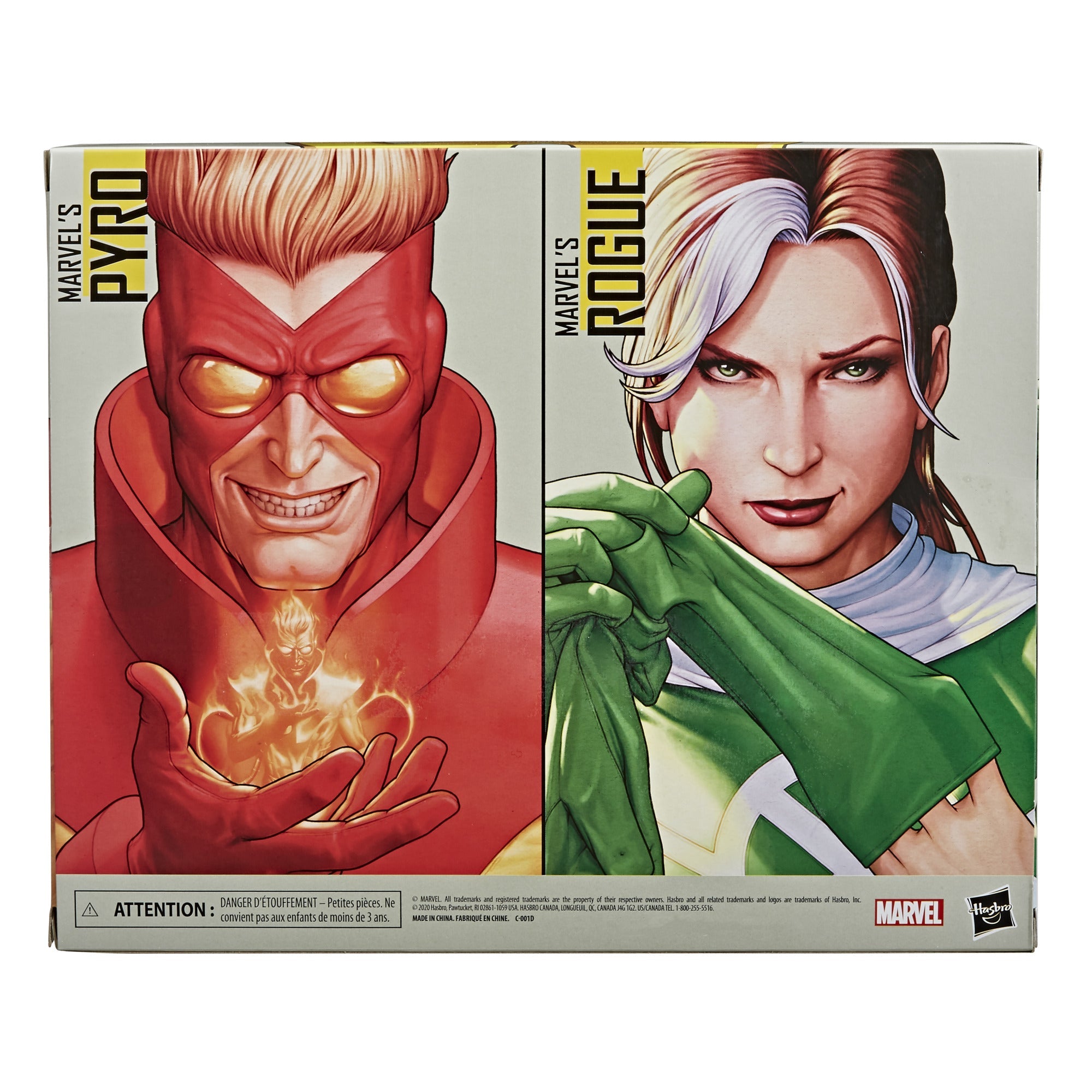 Marvel Legends Series Action Figures: Marvel's Rogue and Pyro