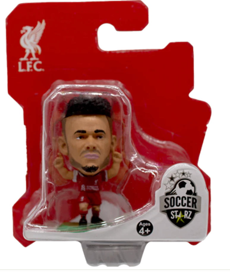 Collectible Luis Diaz SoccerStarz Figurine of Liverpool FC for the 2023 - 2024 Season