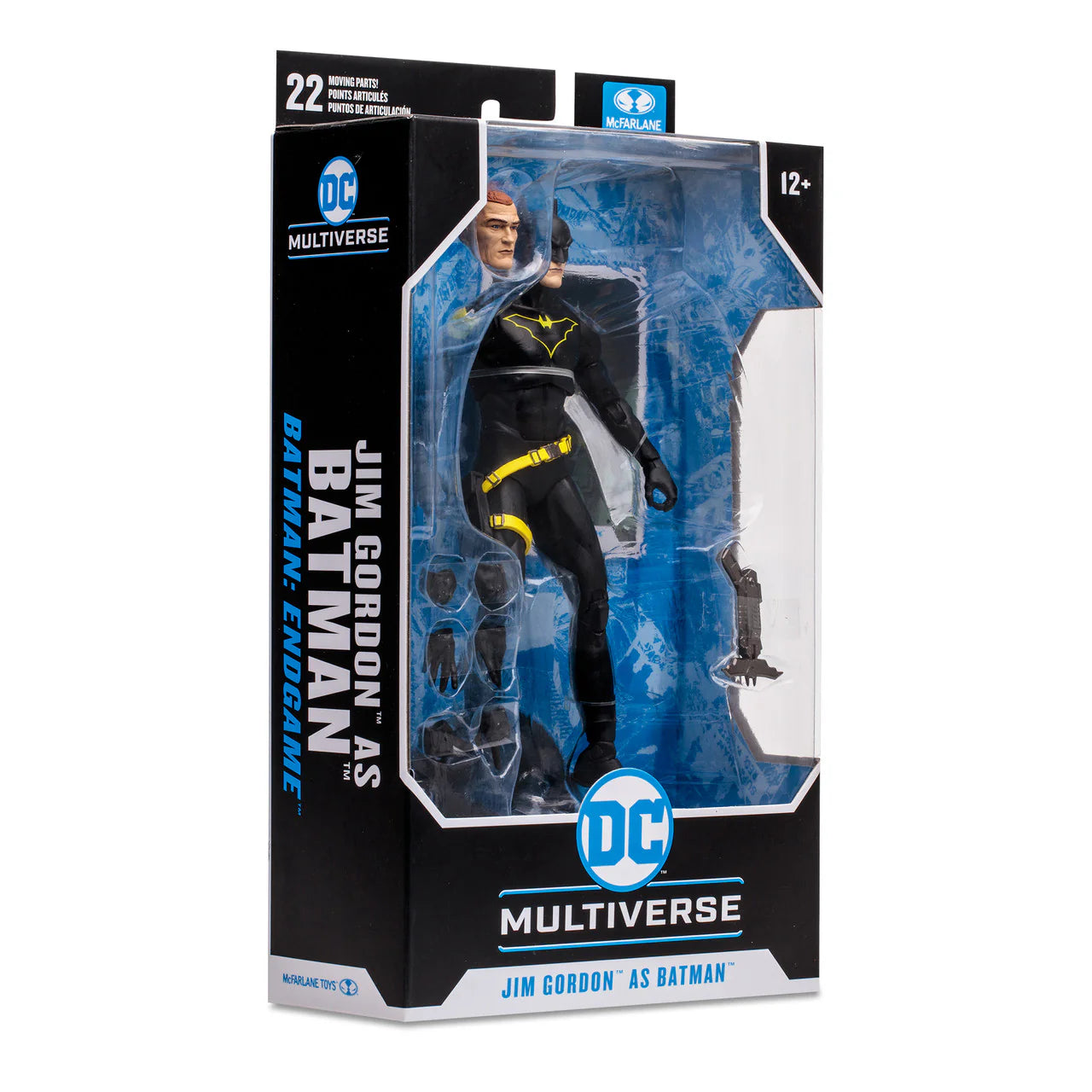McFarlane DC Multiverse 7-Inch Highly Detailed Jim Gordon as Batman Endgame Action Figure