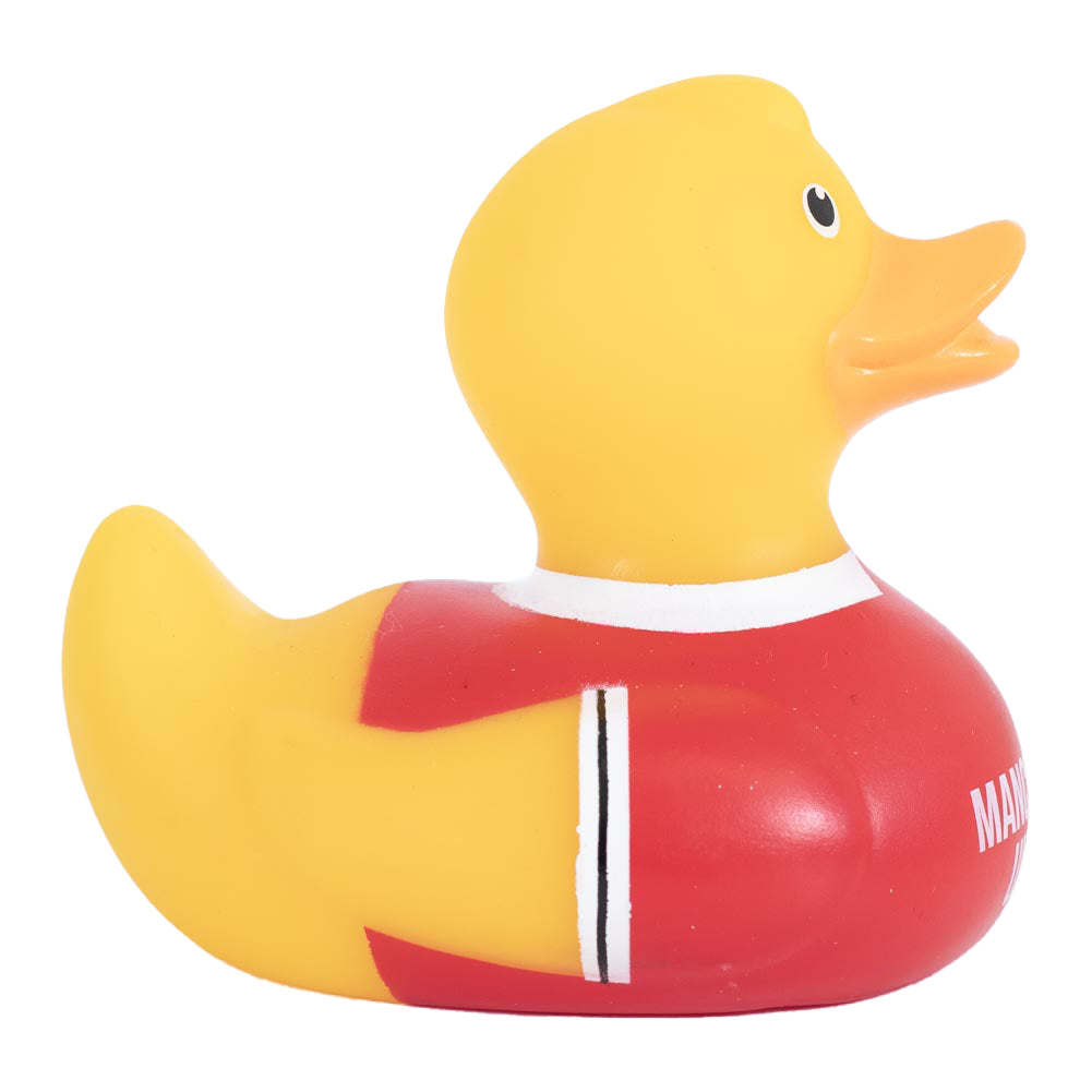 Manchester United Home Kit-Styled Classic Yellow Rubber Bath Duck