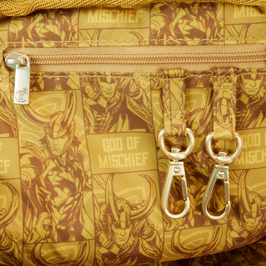 Loungefly Collectiv Marvel Loki Influencer Stylish Convertible Crossbody Travel Bag