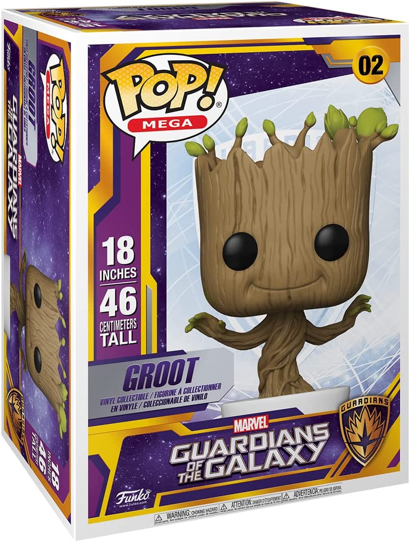 18-Inch Funko Pop! Vinyl of Marvel's Dancing Groot from Guardians of the Galaxy