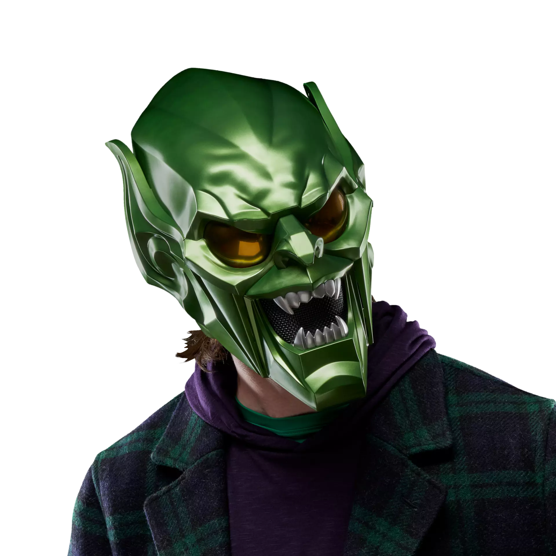 High - Quality Marvel Legends Series Roleplay Green Goblin Helmet