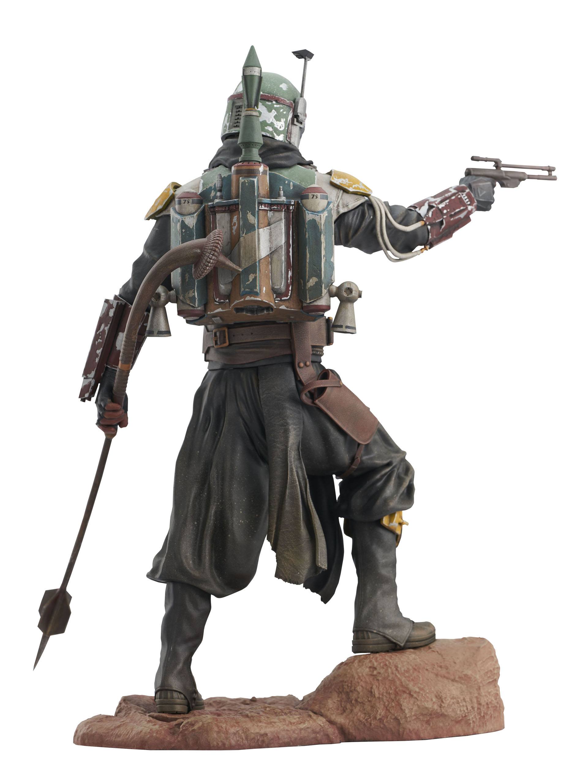 Gentle Giant Collectible Star Wars The Mandolorian Limited Edition Boba Fett Milestones Statue - Only 2000 Pieces Worldwide